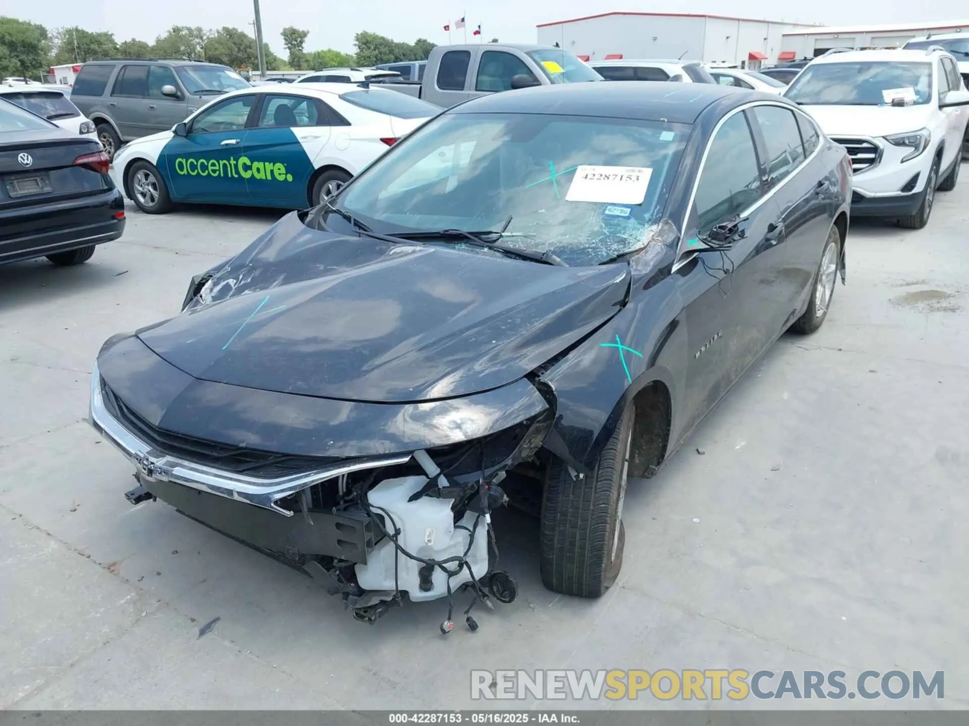 2 fotografías del automóvil dañado 1G1ZD5ST7PF217447 CHEVROLET MALIBU 2023