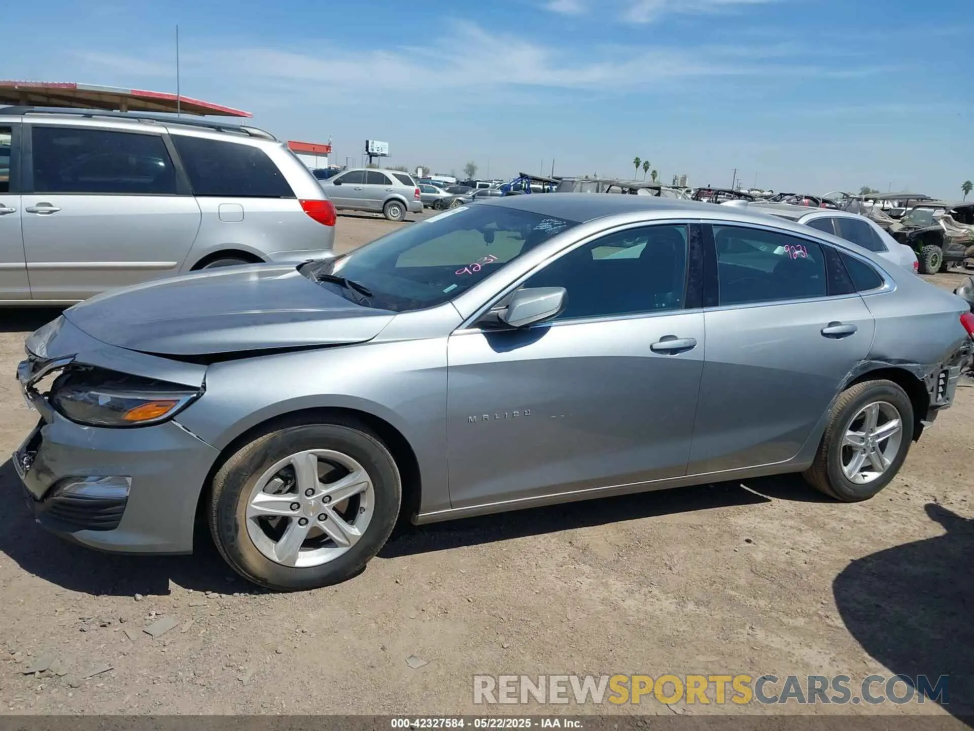 14 fotografías del automóvil dañado 1G1ZD5ST7PF242834 CHEVROLET MALIBU 2023