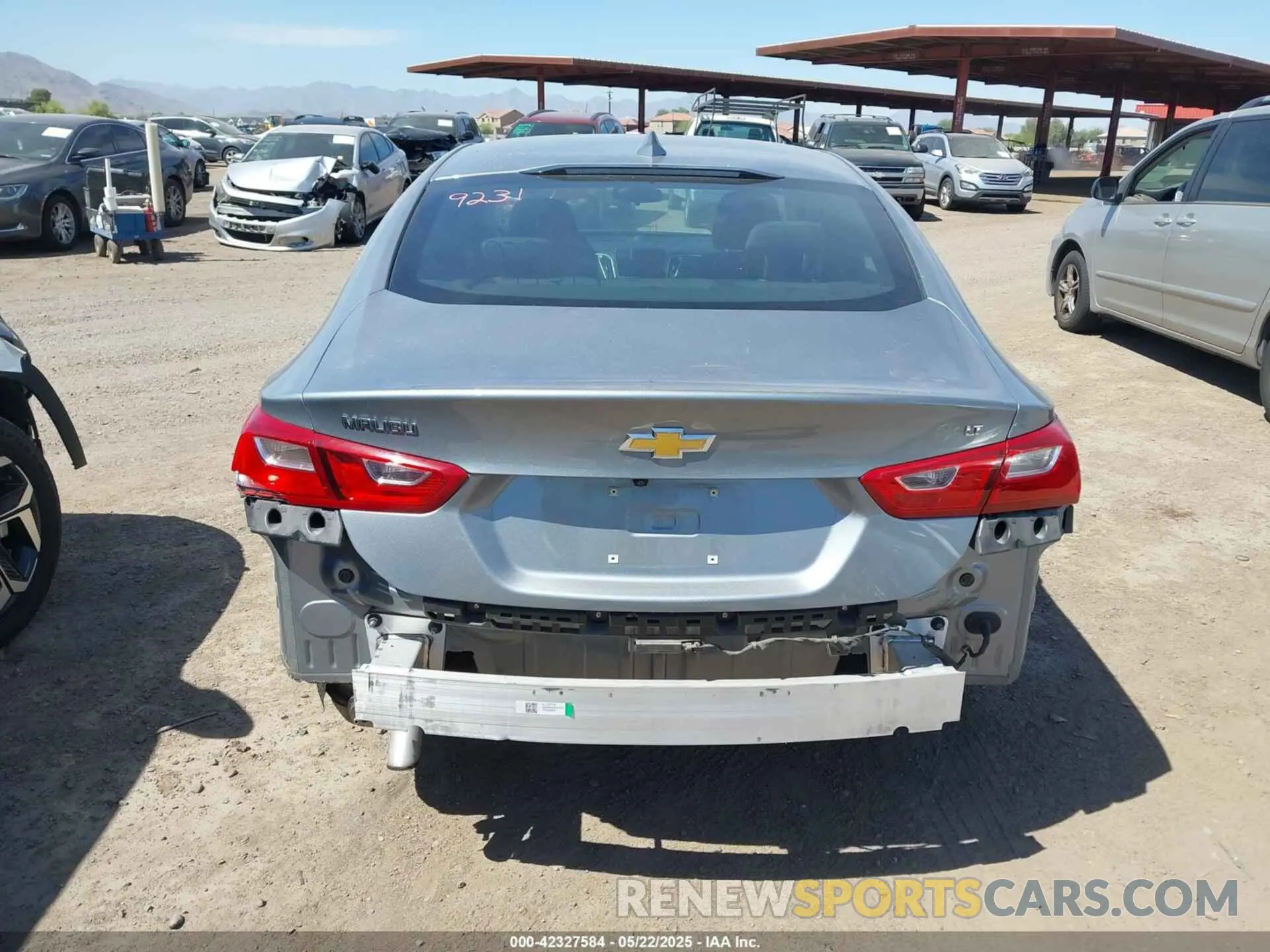 16 fotografías del automóvil dañado 1G1ZD5ST7PF242834 CHEVROLET MALIBU 2023