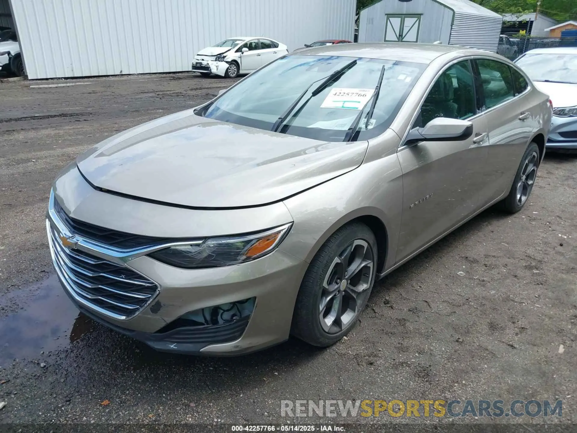2 fotografías del automóvil dañado 1G1ZD5ST7PF243174 CHEVROLET MALIBU 2023