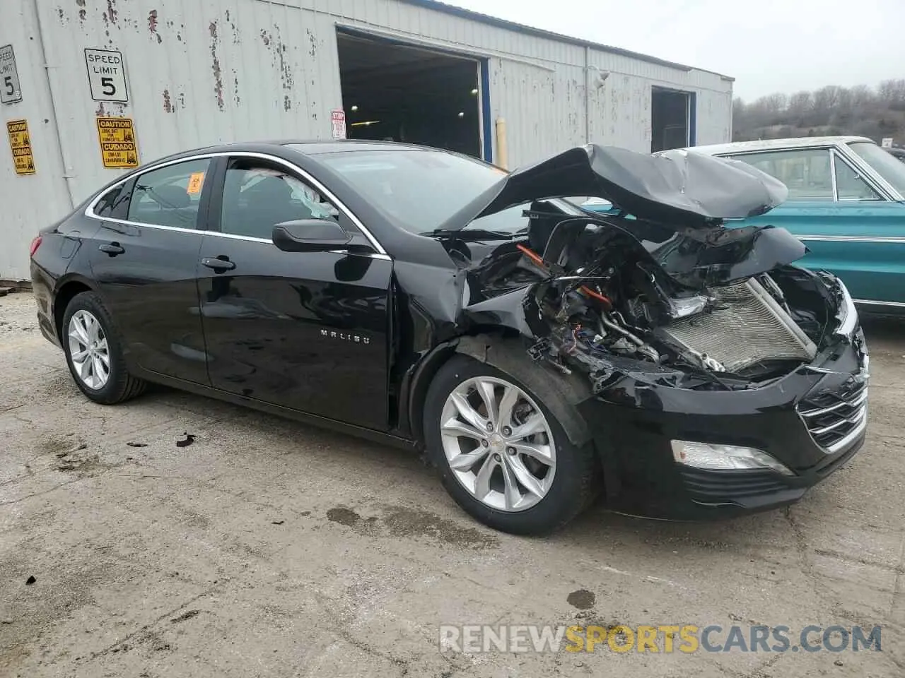 4 fotografías del automóvil dañado 1G1ZD5ST7PF248942 CHEVROLET MALIBU 2023