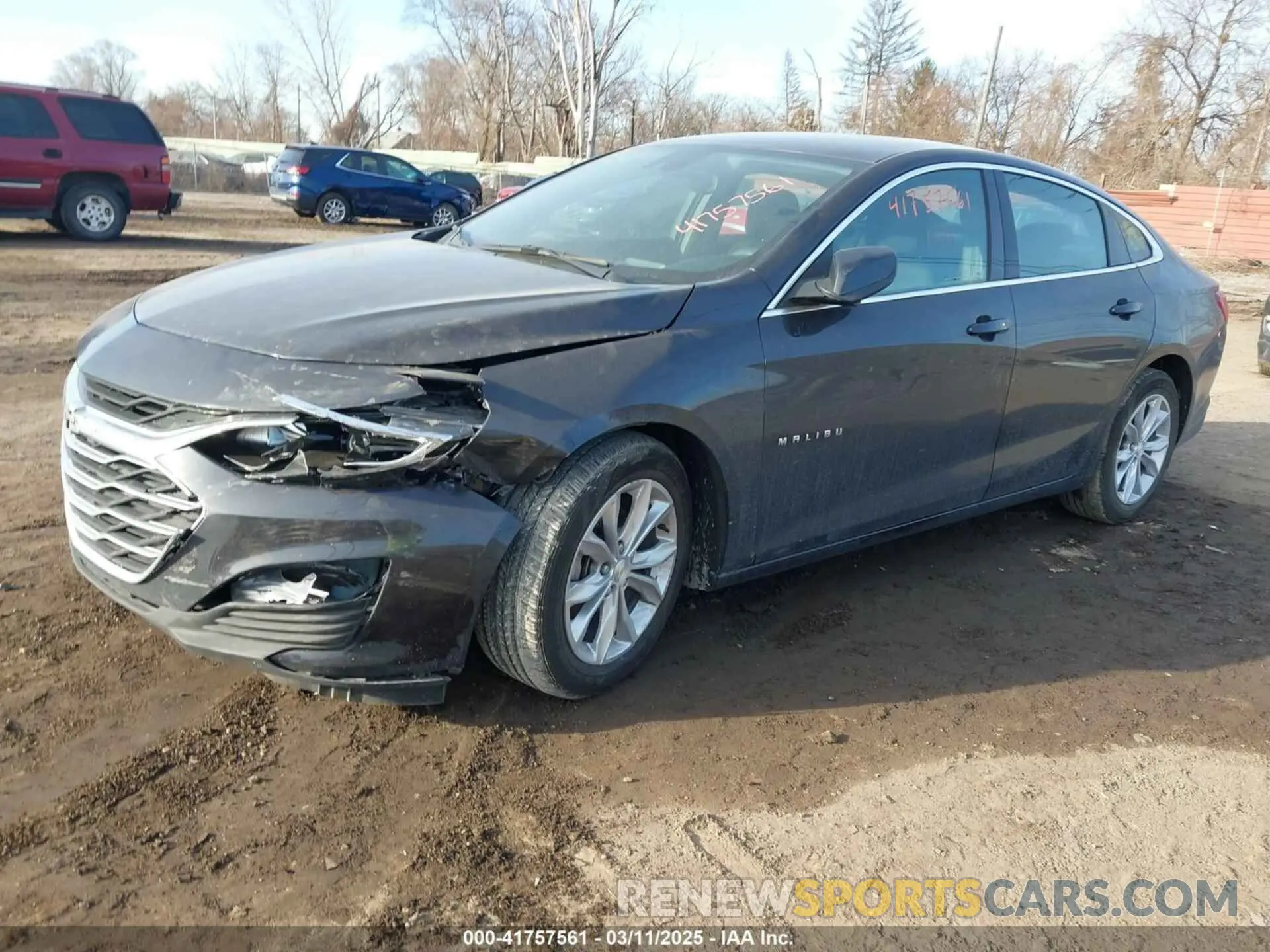 2 fotografías del automóvil dañado 1G1ZD5ST8PF146517 CHEVROLET MALIBU 2023