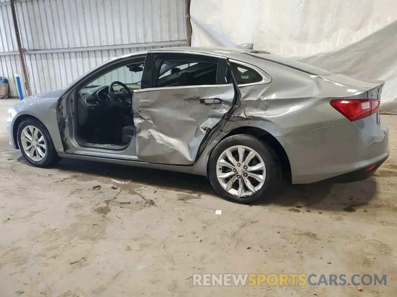 2 fotografías del automóvil dañado 1G1ZD5ST8PF161244 CHEVROLET MALIBU 2023