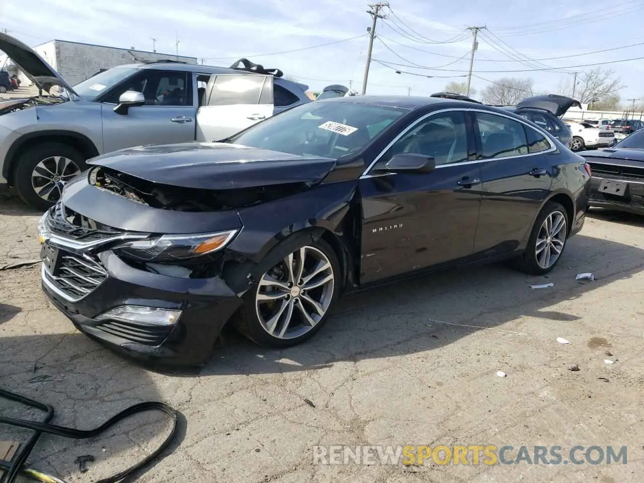 1 fotografías del automóvil dañado 1G1ZD5ST8PF161616 CHEVROLET MALIBU 2023