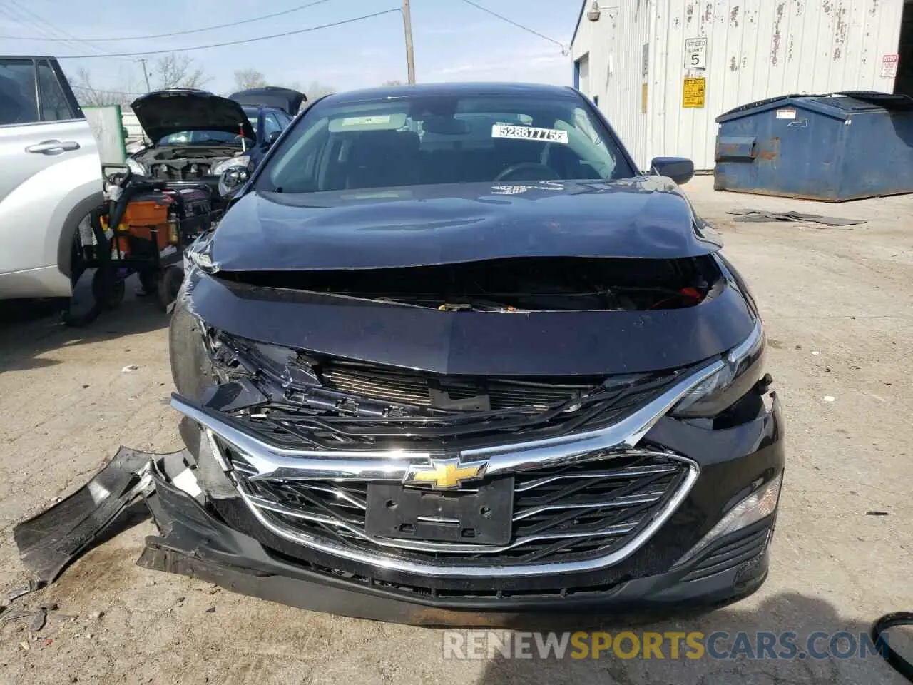 5 fotografías del automóvil dañado 1G1ZD5ST8PF161616 CHEVROLET MALIBU 2023