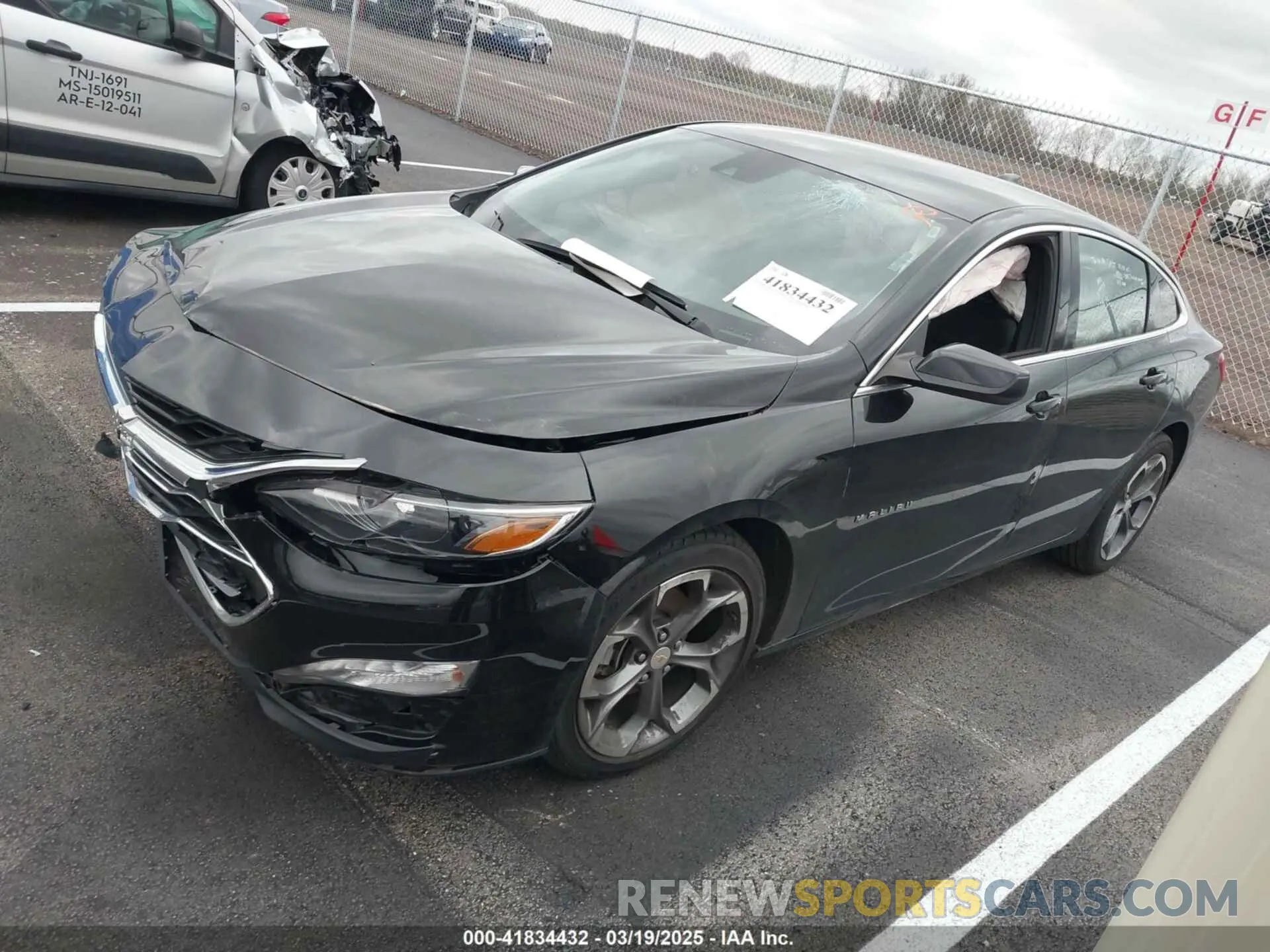 2 fotografías del automóvil dañado 1G1ZD5ST8PF162507 CHEVROLET MALIBU 2023