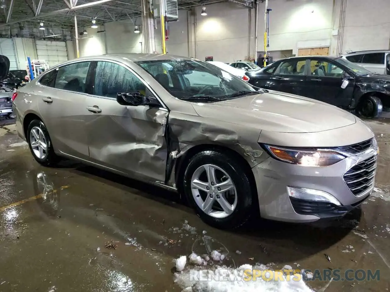 4 fotografías del automóvil dañado 1G1ZD5ST8PF166699 CHEVROLET MALIBU 2023