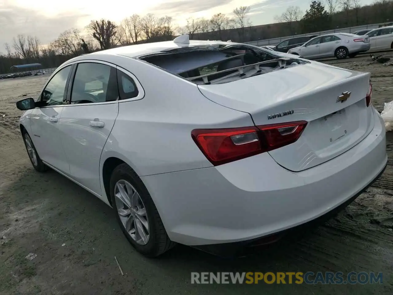 2 fotografías del automóvil dañado 1G1ZD5ST8PF177167 CHEVROLET MALIBU 2023
