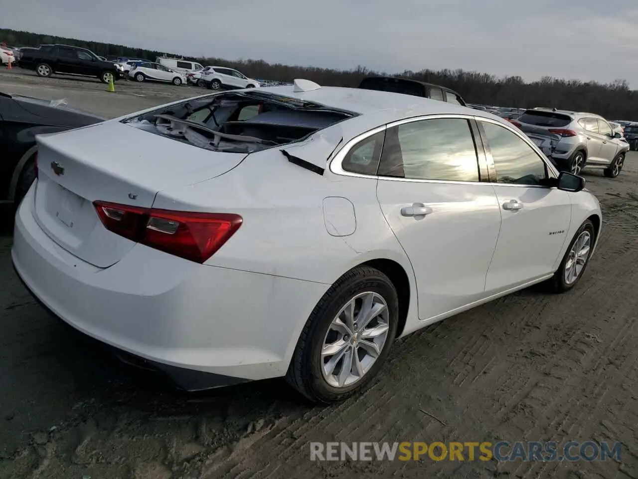 3 fotografías del automóvil dañado 1G1ZD5ST8PF177167 CHEVROLET MALIBU 2023