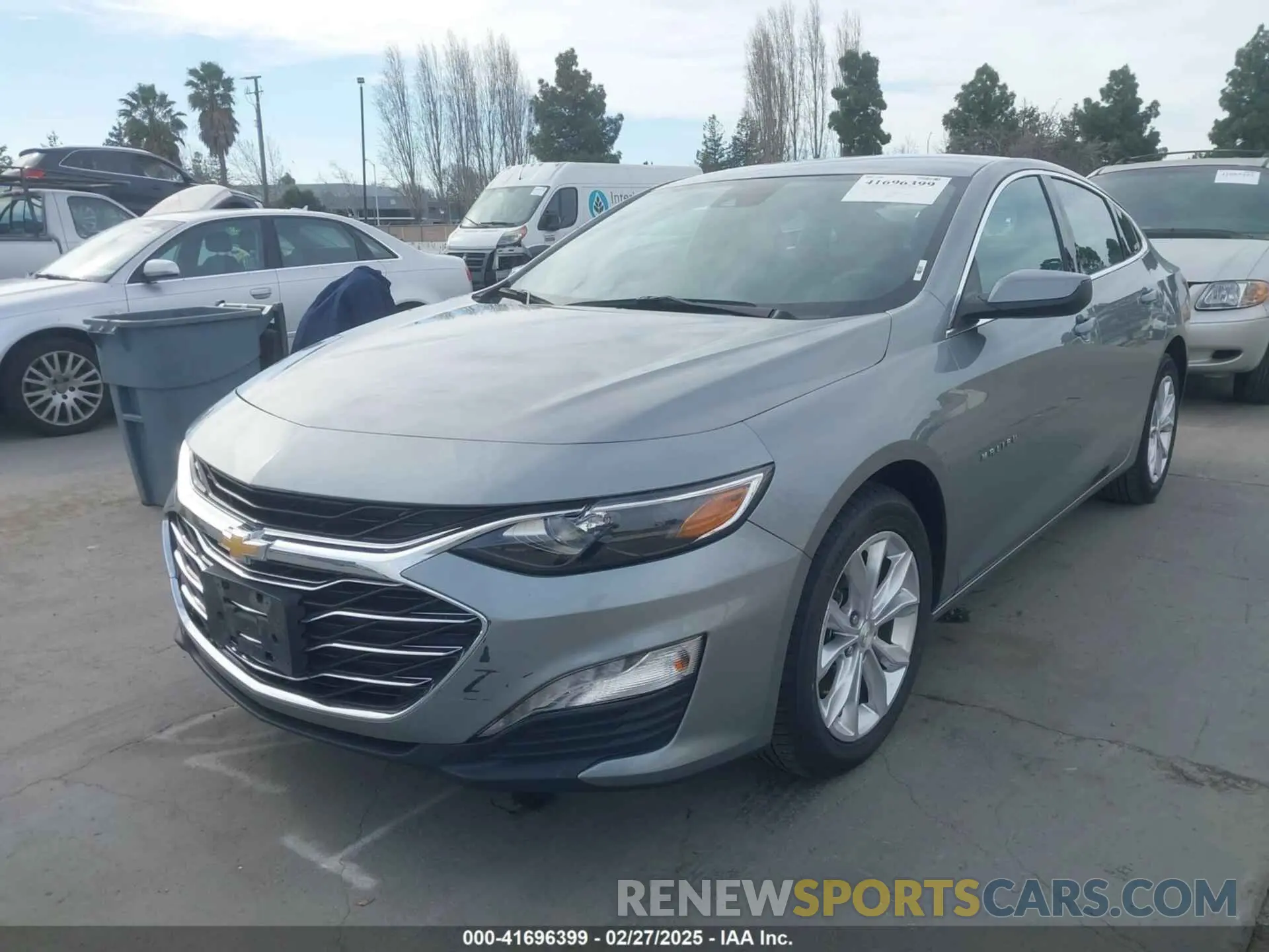 2 fotografías del automóvil dañado 1G1ZD5ST8PF183776 CHEVROLET MALIBU 2023