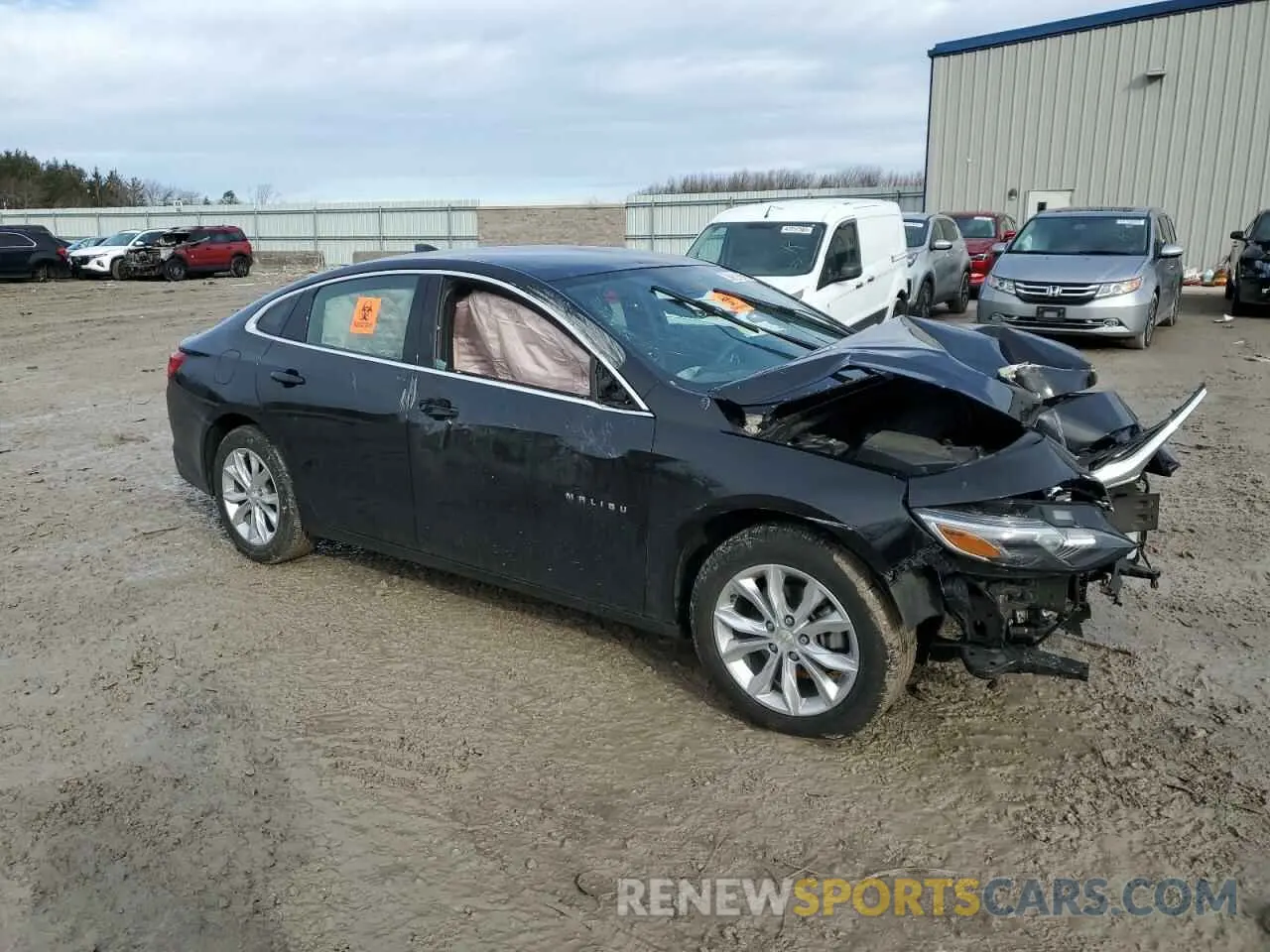 4 fotografías del automóvil dañado 1G1ZD5ST8PF206263 CHEVROLET MALIBU 2023