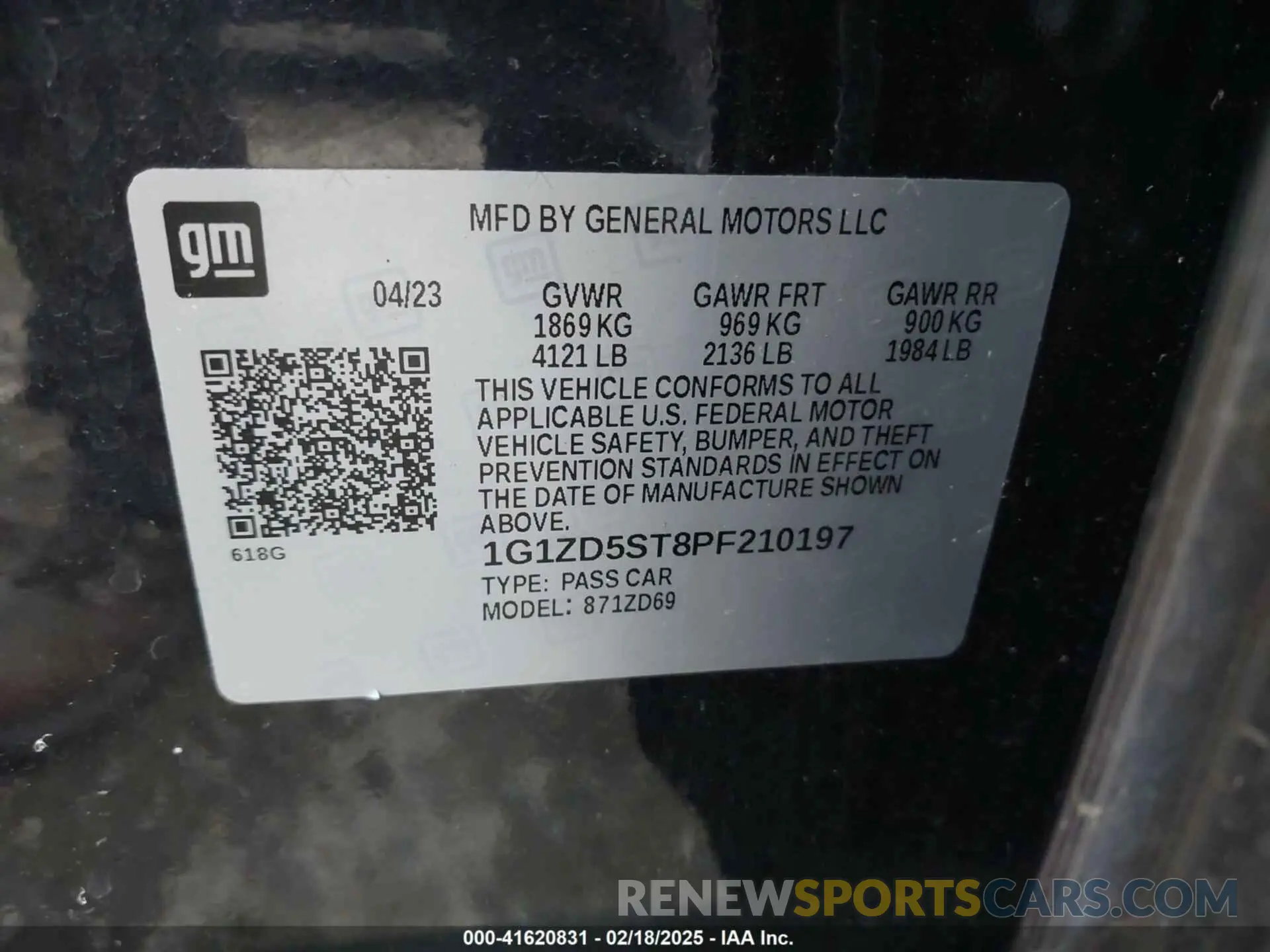 9 fotografías del automóvil dañado 1G1ZD5ST8PF210197 CHEVROLET MALIBU 2023