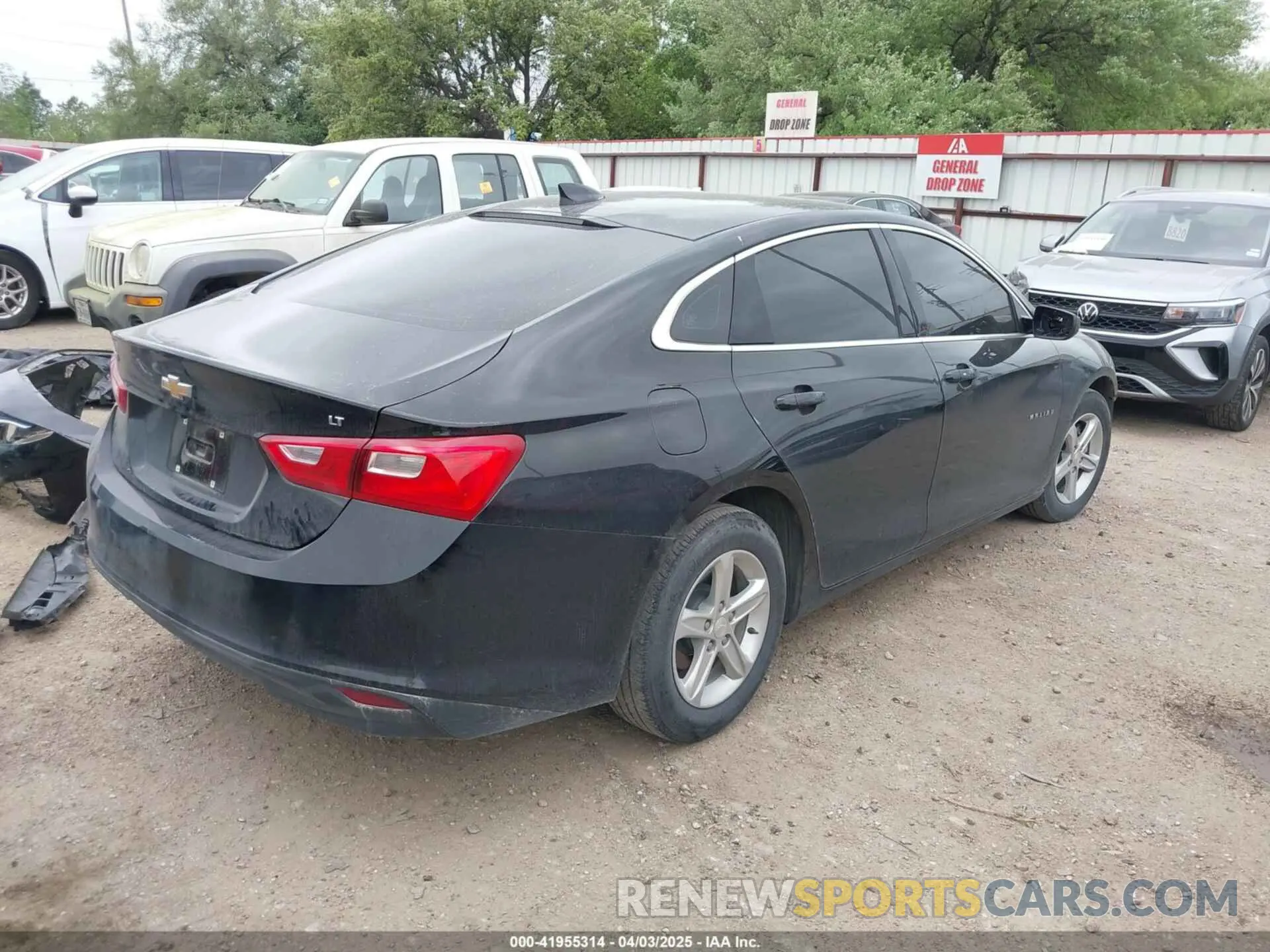 4 fotografías del automóvil dañado 1G1ZD5ST8PF219000 CHEVROLET MALIBU 2023