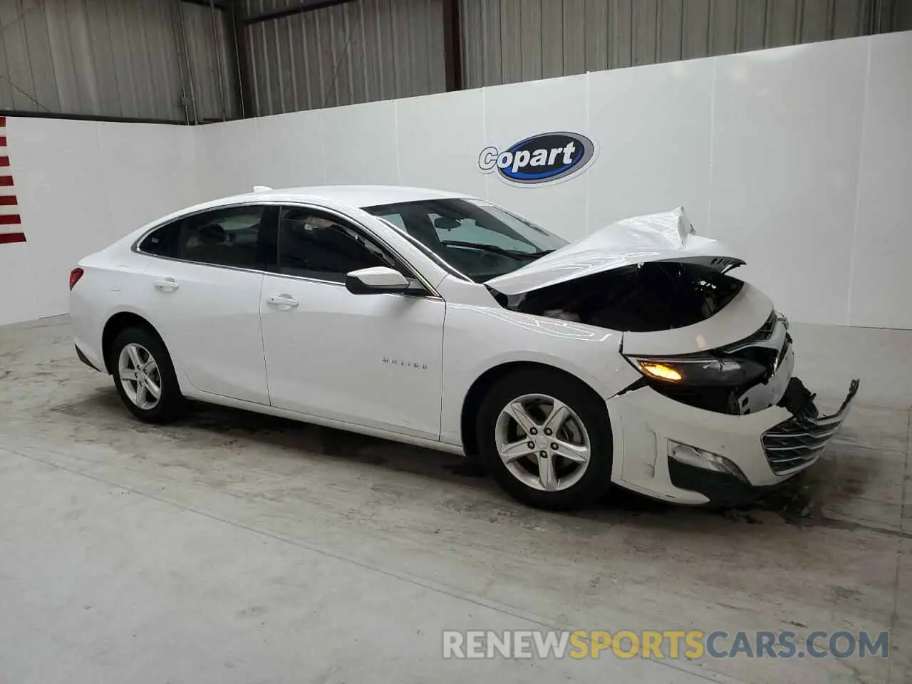 4 fotografías del automóvil dañado 1G1ZD5ST8PF222737 CHEVROLET MALIBU 2023