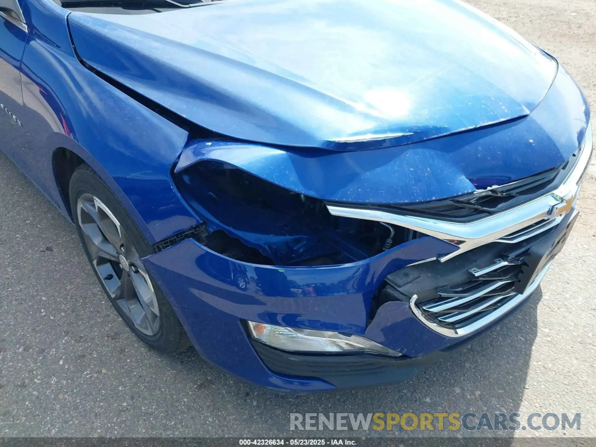 6 fotografías del automóvil dañado 1G1ZD5ST8PF228571 CHEVROLET MALIBU 2023