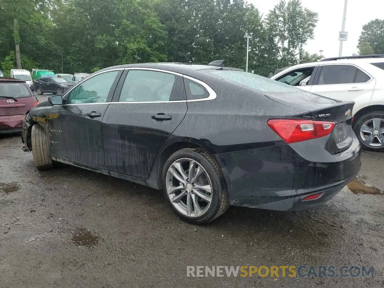 2 fotografías del automóvil dañado 1G1ZD5ST8PF234354 CHEVROLET MALIBU 2023