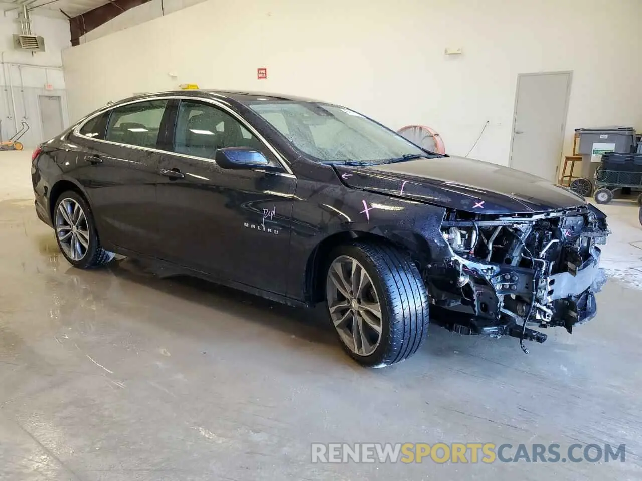4 fotografías del automóvil dañado 1G1ZD5ST9PF135946 CHEVROLET MALIBU 2023