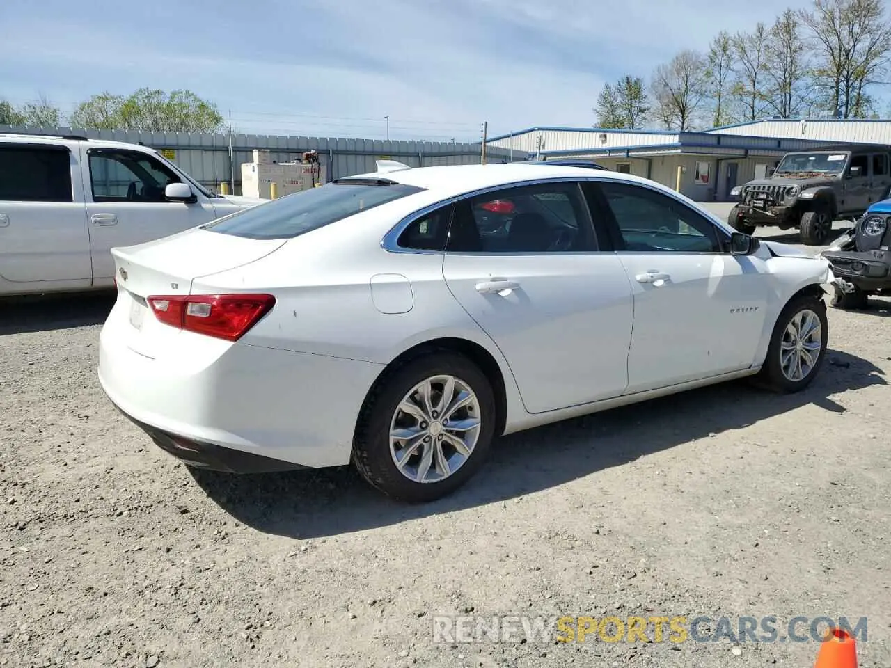 3 fotografías del automóvil dañado 1G1ZD5ST9PF176237 CHEVROLET MALIBU 2023