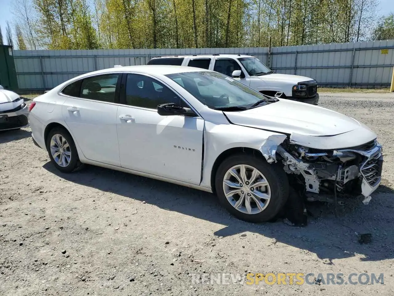 4 fotografías del automóvil dañado 1G1ZD5ST9PF176237 CHEVROLET MALIBU 2023