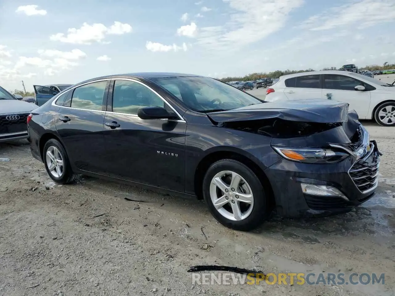4 fotografías del automóvil dañado 1G1ZD5ST9PF189831 CHEVROLET MALIBU 2023