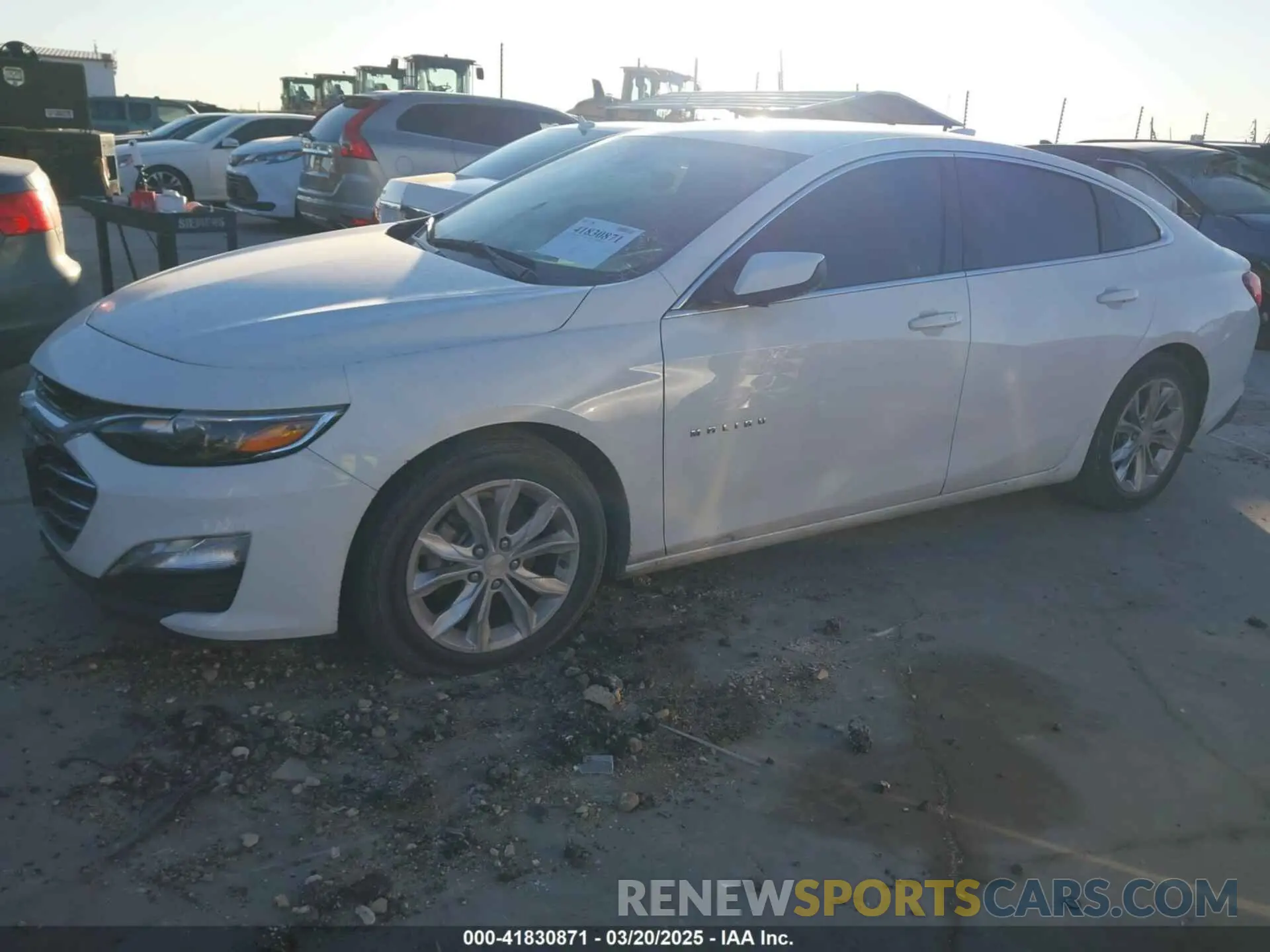 2 fotografías del automóvil dañado 1G1ZD5ST9PF227008 CHEVROLET MALIBU 2023