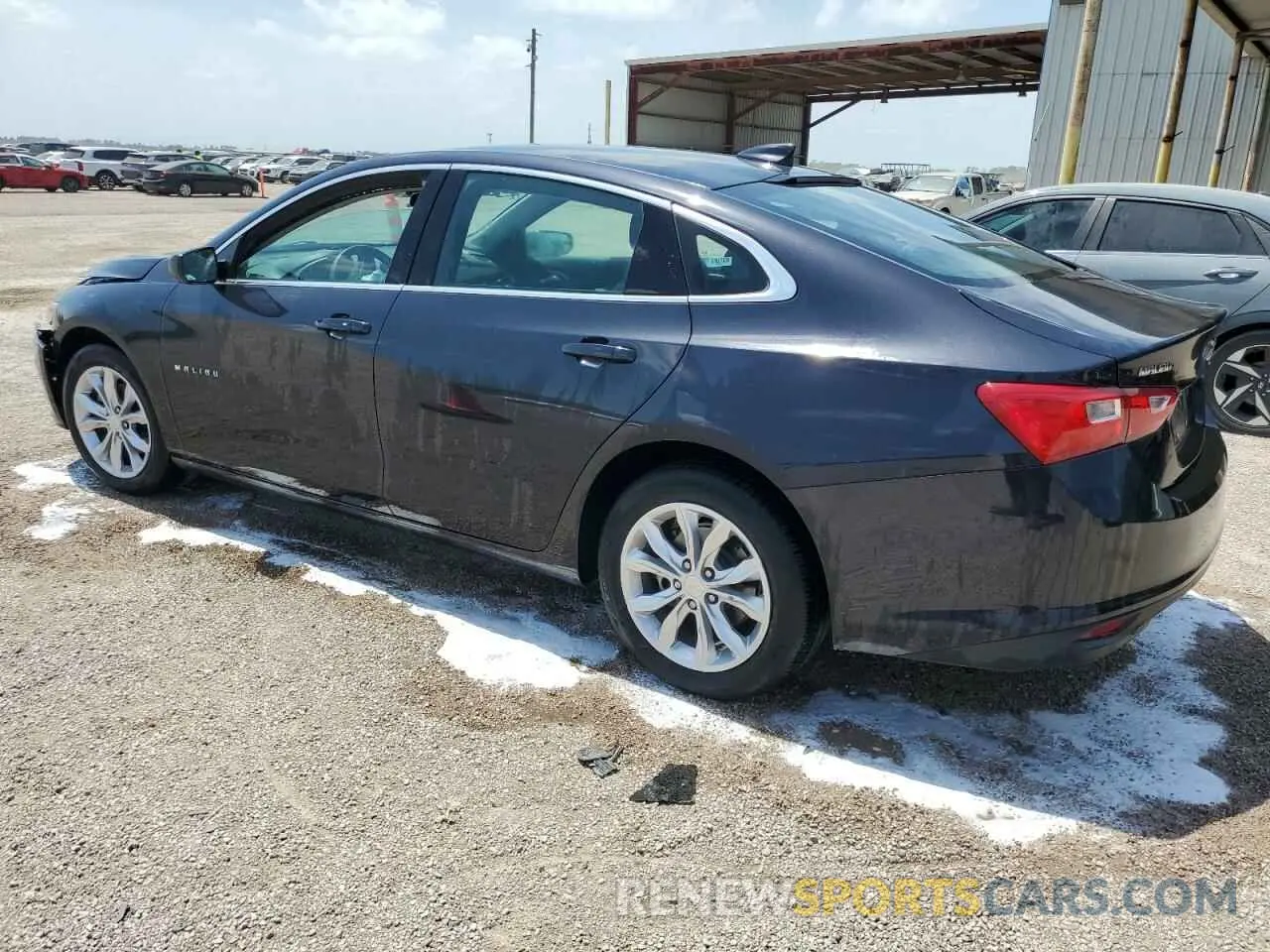 2 fotografías del automóvil dañado 1G1ZD5ST9PF232208 CHEVROLET MALIBU 2023