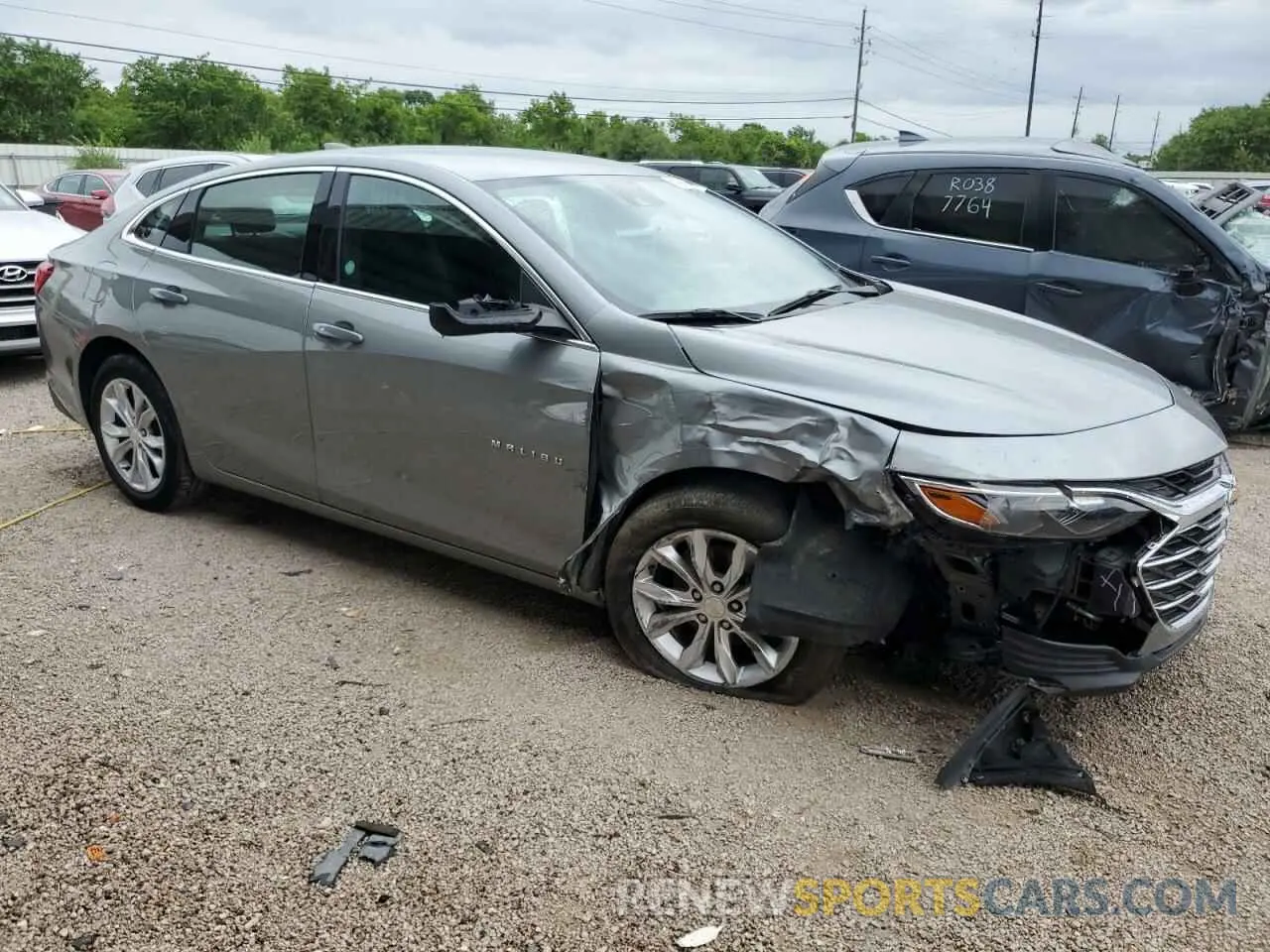 4 fotografías del automóvil dañado 1G1ZD5ST9PF232418 CHEVROLET MALIBU 2023