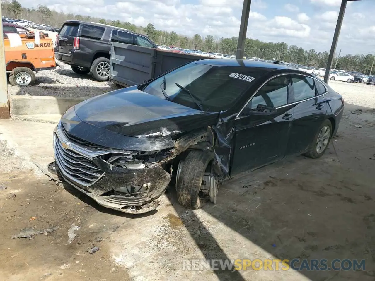1 fotografías del automóvil dañado 1G1ZD5ST9PF250756 CHEVROLET MALIBU 2023