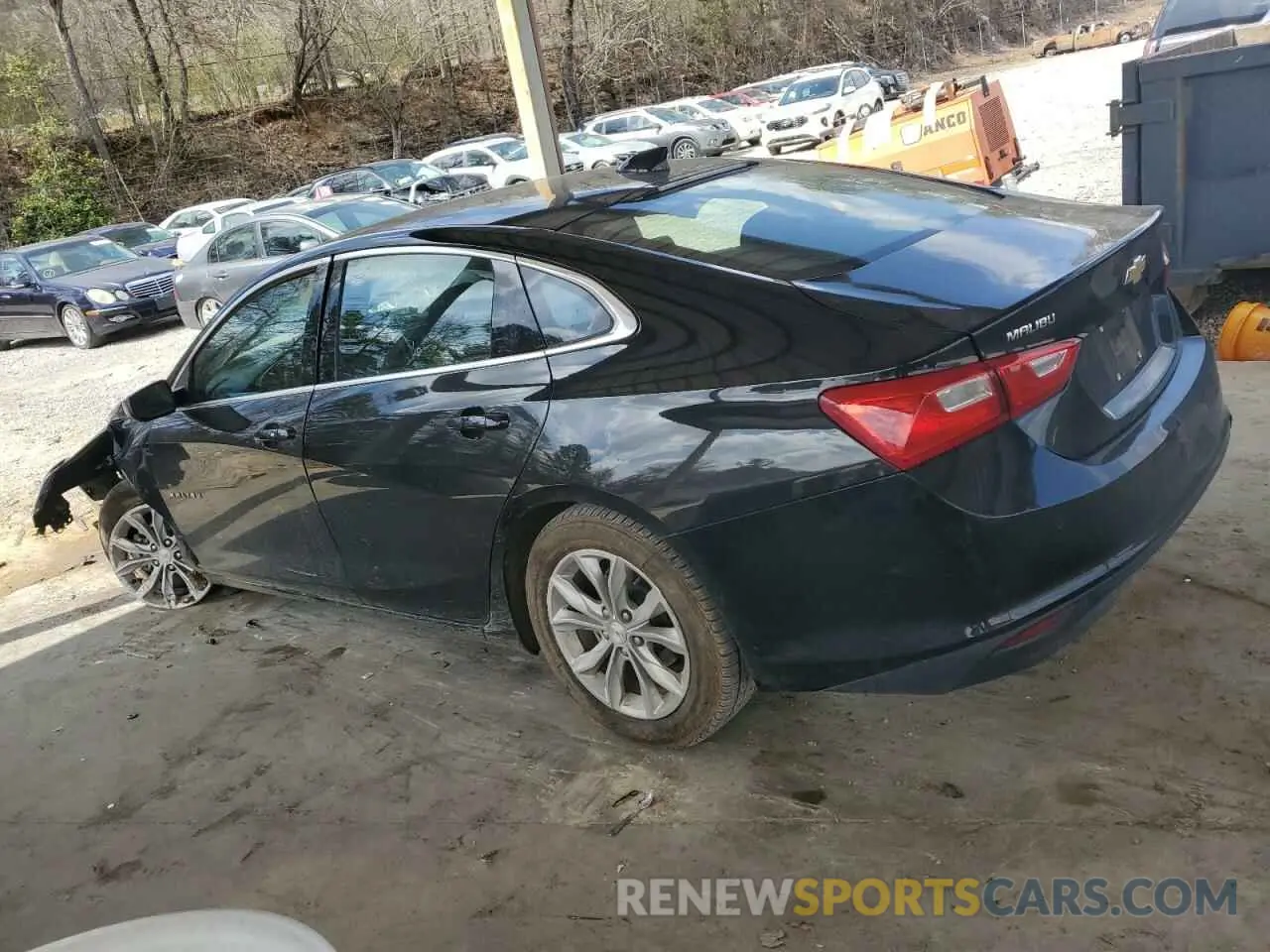 2 fotografías del automóvil dañado 1G1ZD5ST9PF250756 CHEVROLET MALIBU 2023