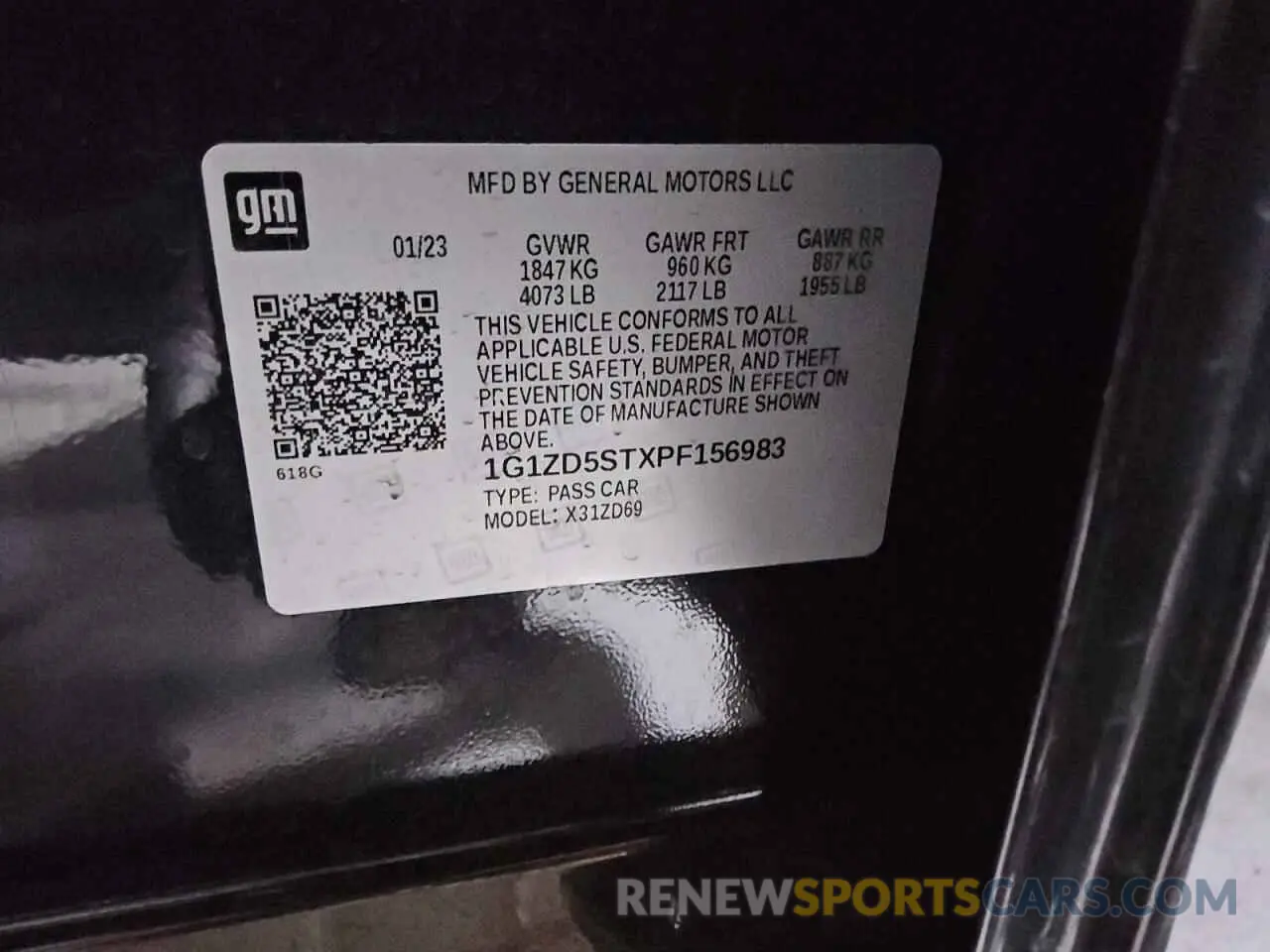 13 fotografías del automóvil dañado 1G1ZD5STXPF156983 CHEVROLET MALIBU 2023