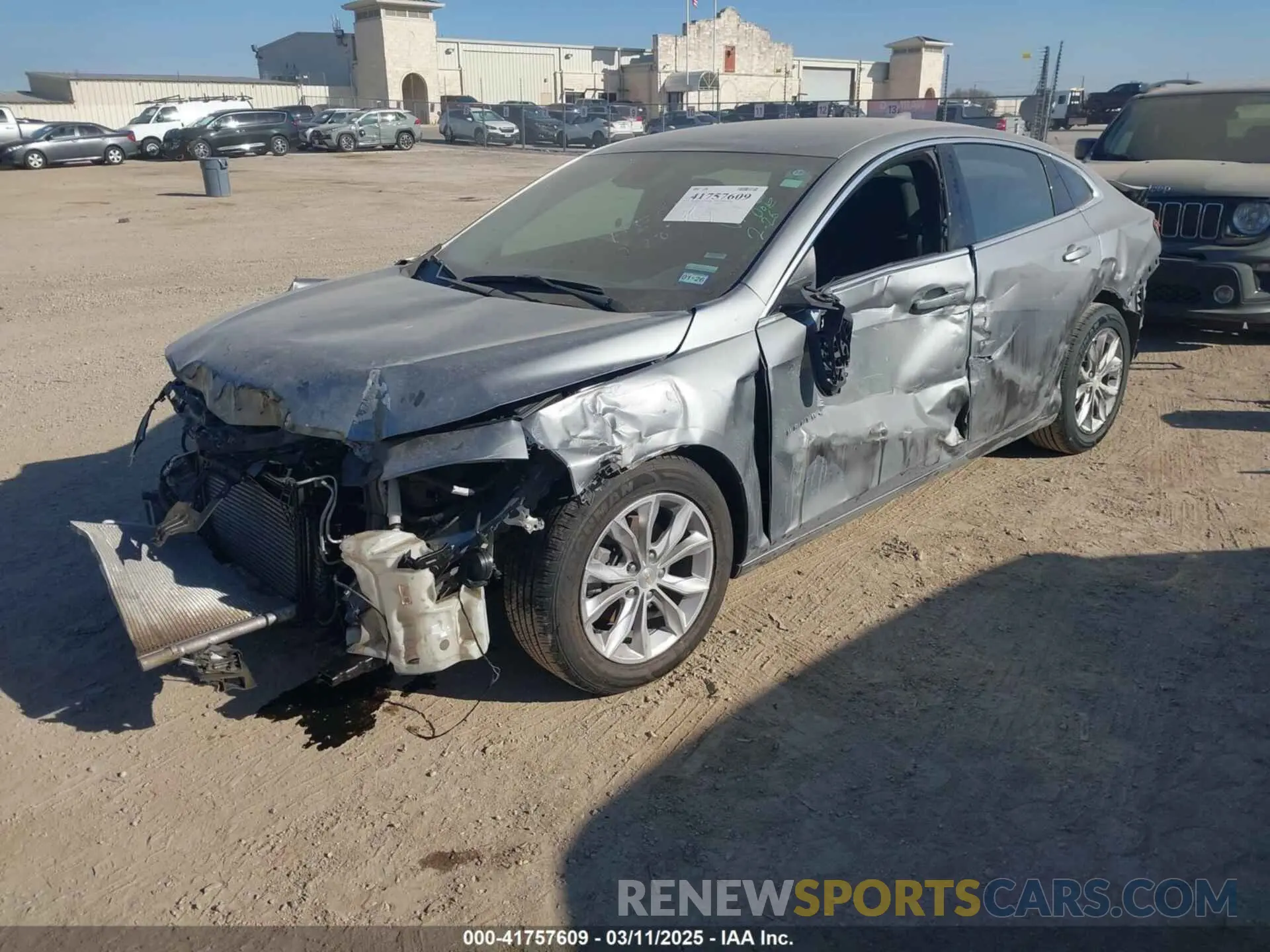 2 fotografías del automóvil dañado 1G1ZD5STXPF163836 CHEVROLET MALIBU 2023