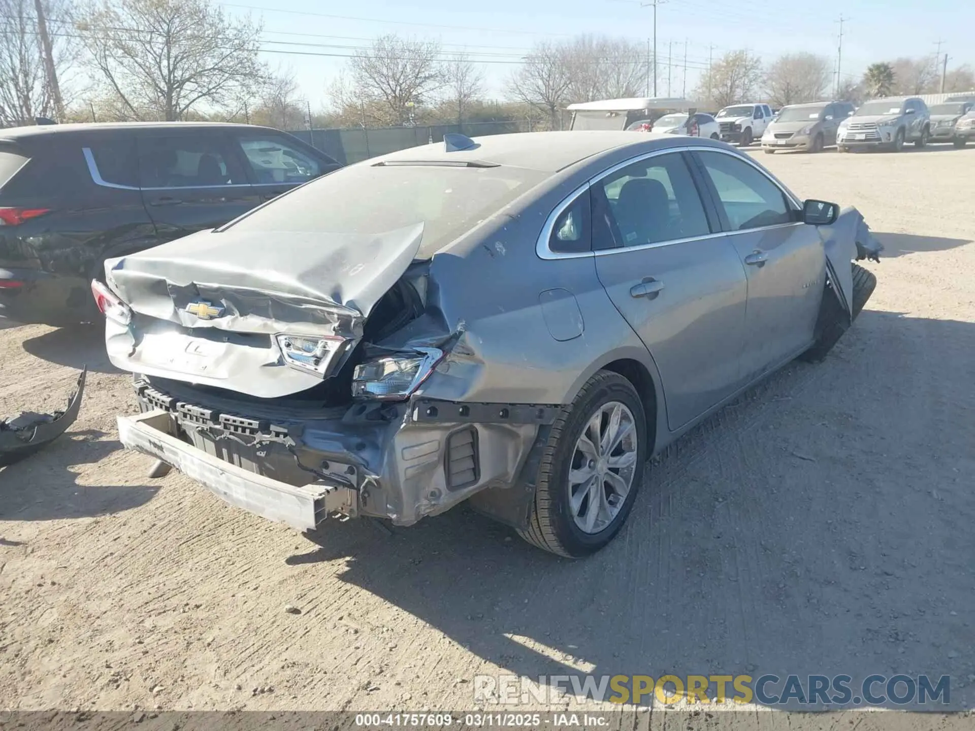4 fotografías del automóvil dañado 1G1ZD5STXPF163836 CHEVROLET MALIBU 2023