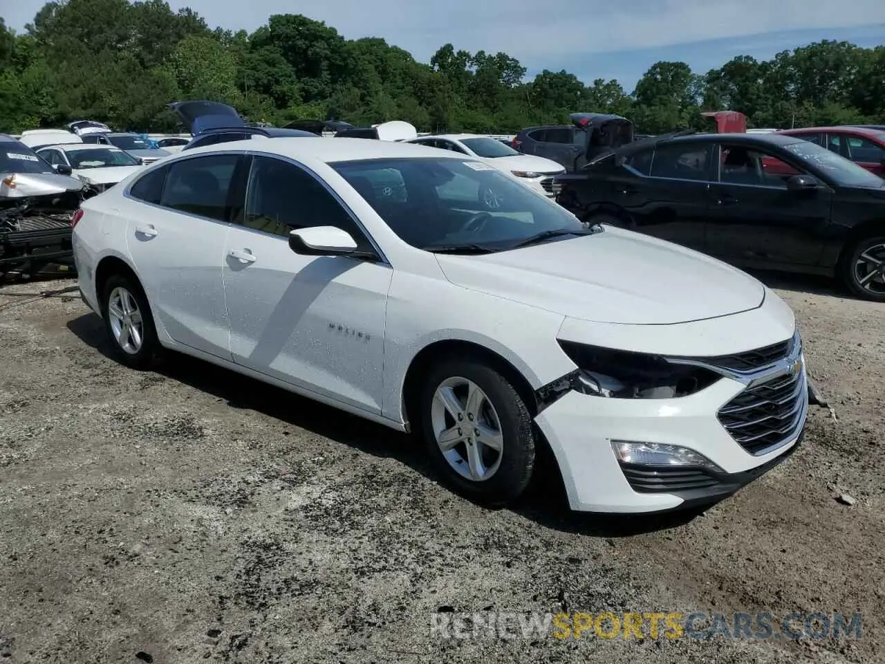 4 fotografías del automóvil dañado 1G1ZD5STXPF170544 CHEVROLET MALIBU 2023