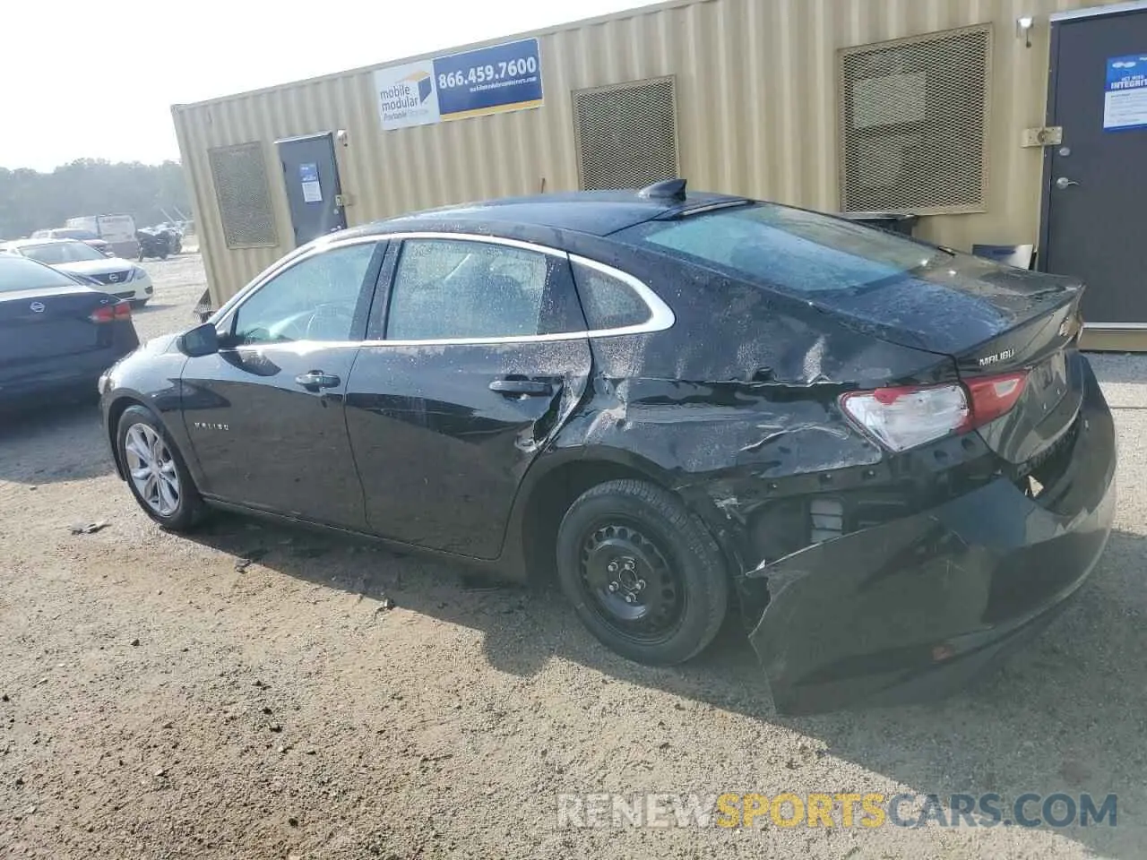 2 fotografías del automóvil dañado 1G1ZD5STXPF189787 CHEVROLET MALIBU 2023