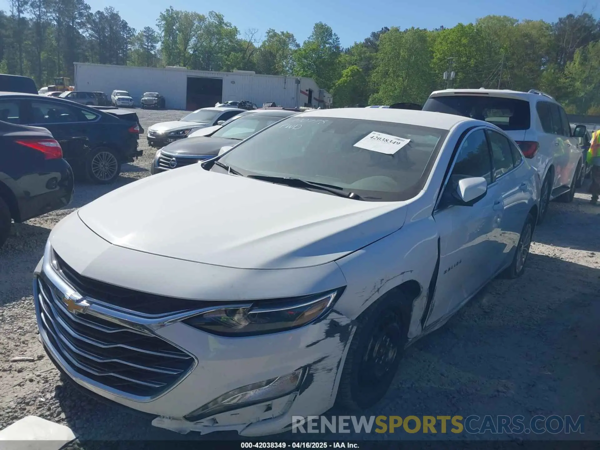 14 fotografías del automóvil dañado 1G1ZD5STXPF236767 CHEVROLET MALIBU 2023