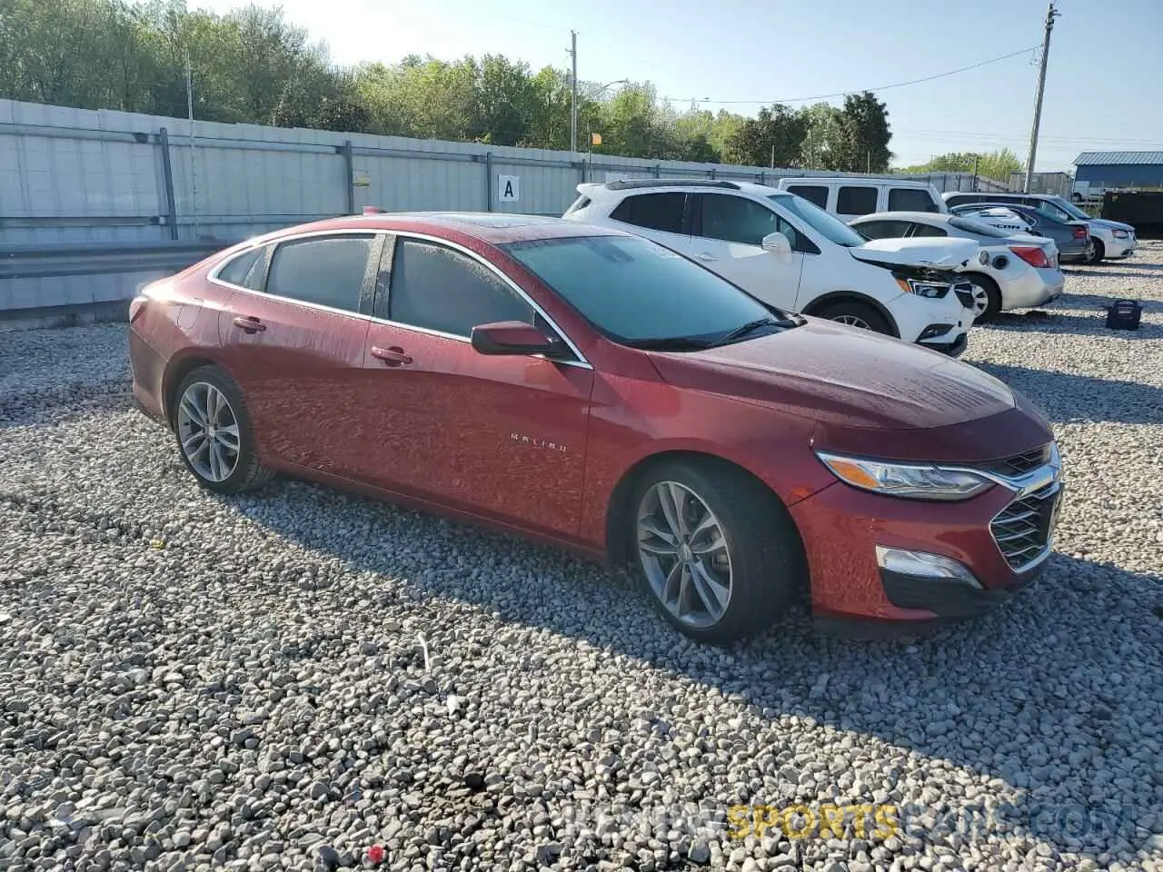 4 fotografías del automóvil dañado 1G1ZE5ST0PF129174 CHEVROLET MALIBU 2023