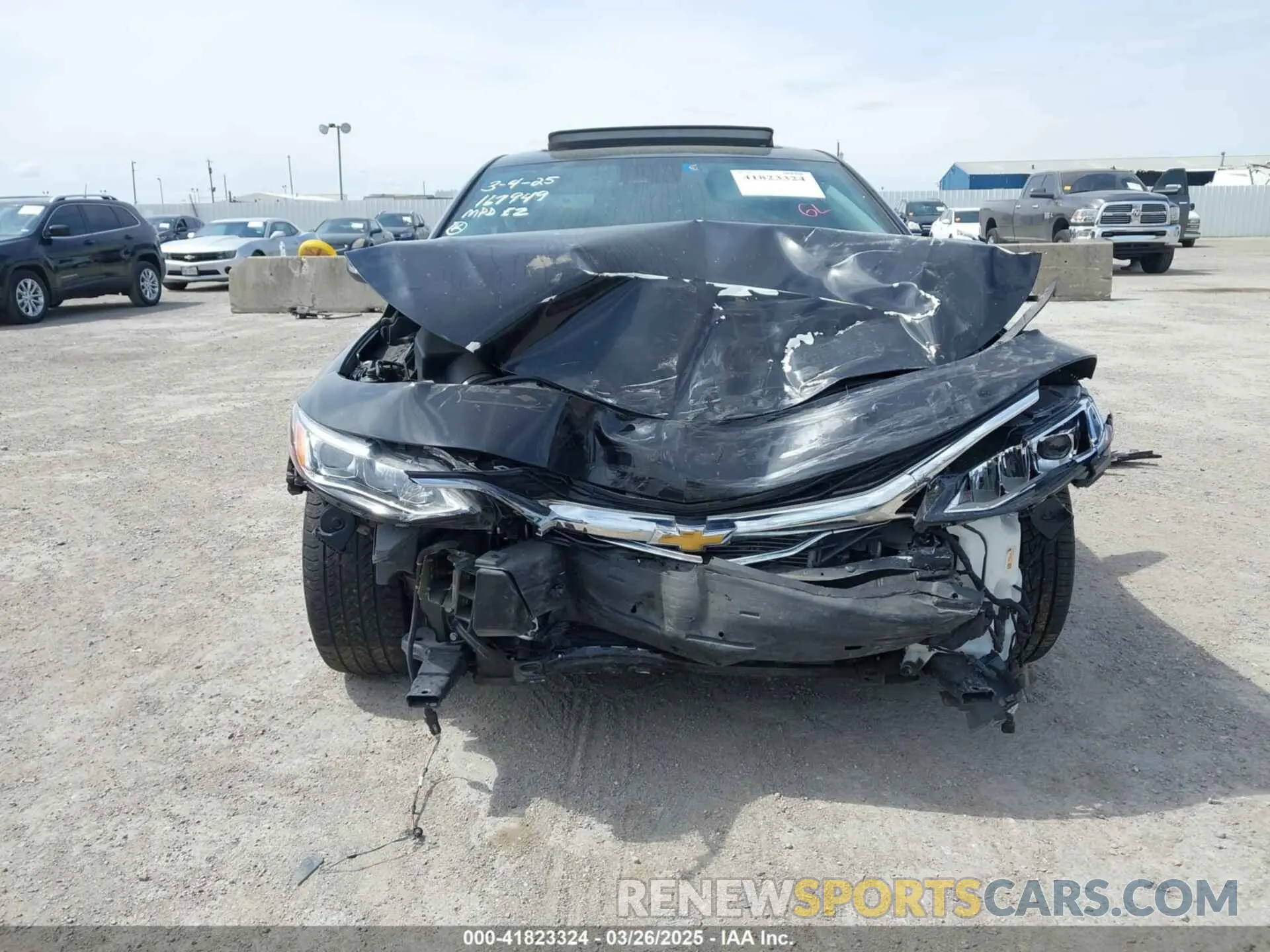 6 fotografías del automóvil dañado 1G1ZE5ST1PF239747 CHEVROLET MALIBU 2023