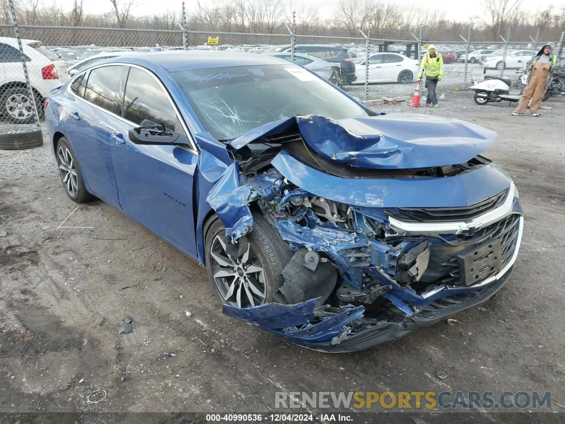 1 fotografías del automóvil dañado 1G1ZG5ST0PF155249 CHEVROLET MALIBU 2023