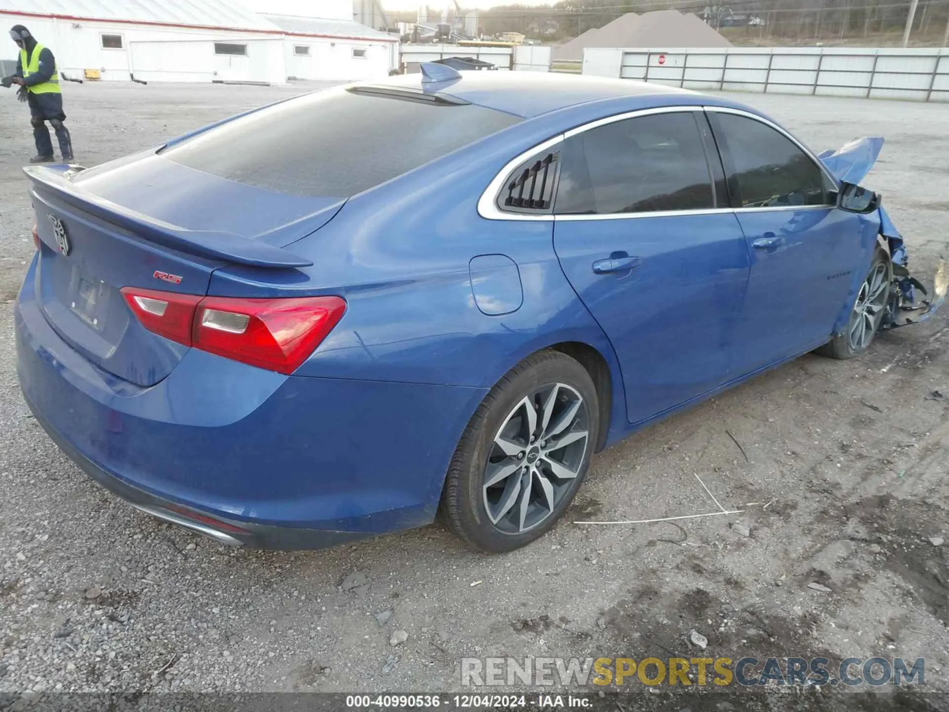 4 fotografías del automóvil dañado 1G1ZG5ST0PF155249 CHEVROLET MALIBU 2023