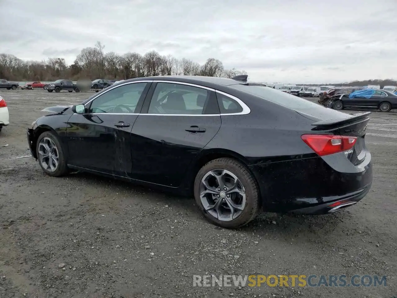 2 fotografías del automóvil dañado 1G1ZG5ST0PF158751 CHEVROLET MALIBU 2023