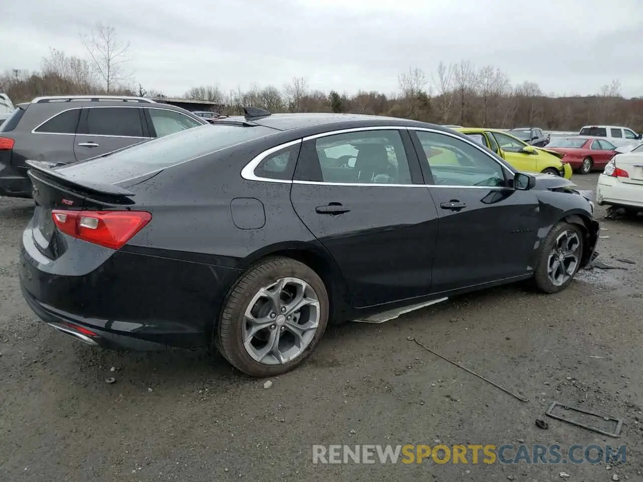 3 fotografías del automóvil dañado 1G1ZG5ST0PF158751 CHEVROLET MALIBU 2023