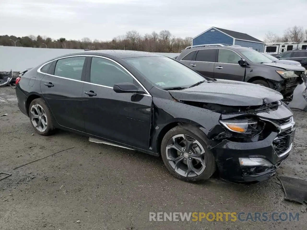 4 fotografías del automóvil dañado 1G1ZG5ST0PF158751 CHEVROLET MALIBU 2023