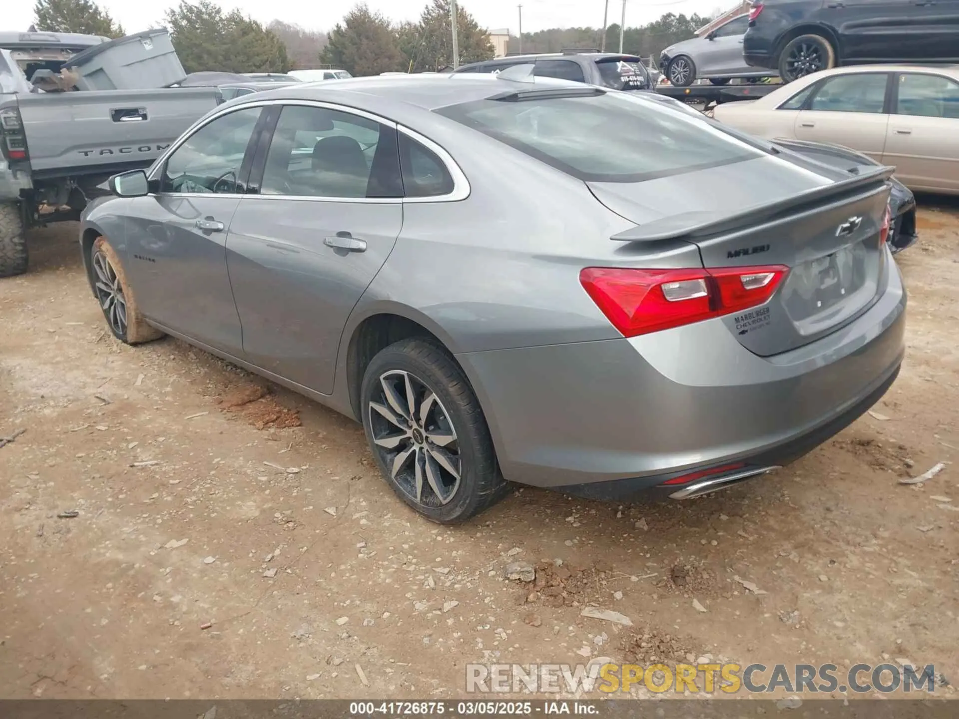 3 fotografías del automóvil dañado 1G1ZG5ST1PF152148 CHEVROLET MALIBU 2023