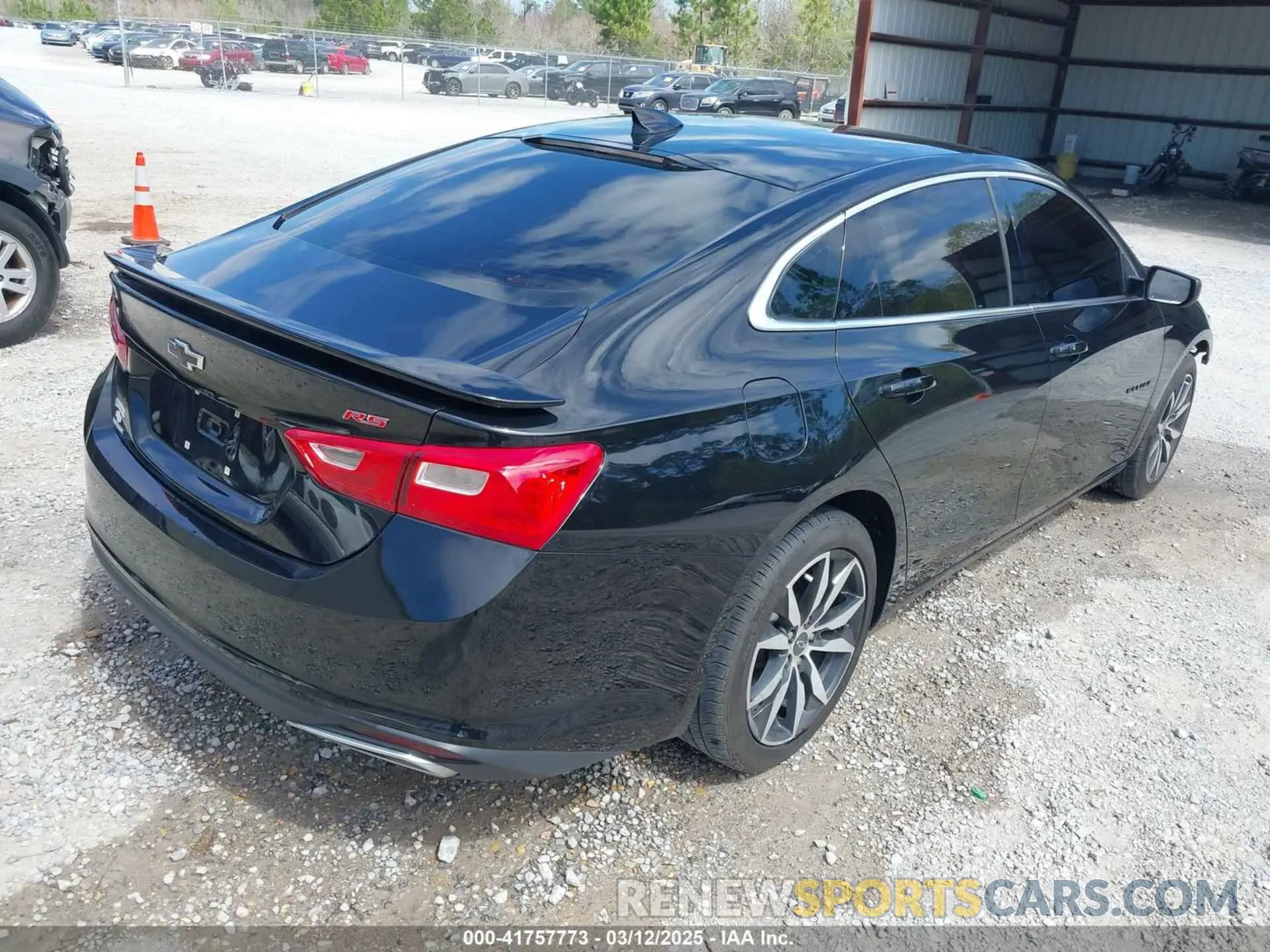 4 fotografías del automóvil dañado 1G1ZG5ST1PF247261 CHEVROLET MALIBU 2023