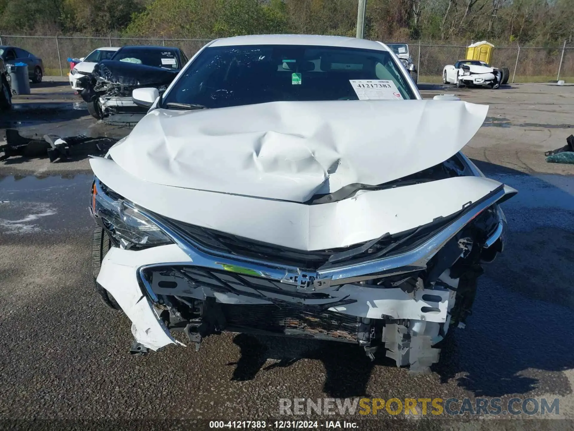 6 fotografías del automóvil dañado 1G1ZG5ST1PF251147 CHEVROLET MALIBU 2023