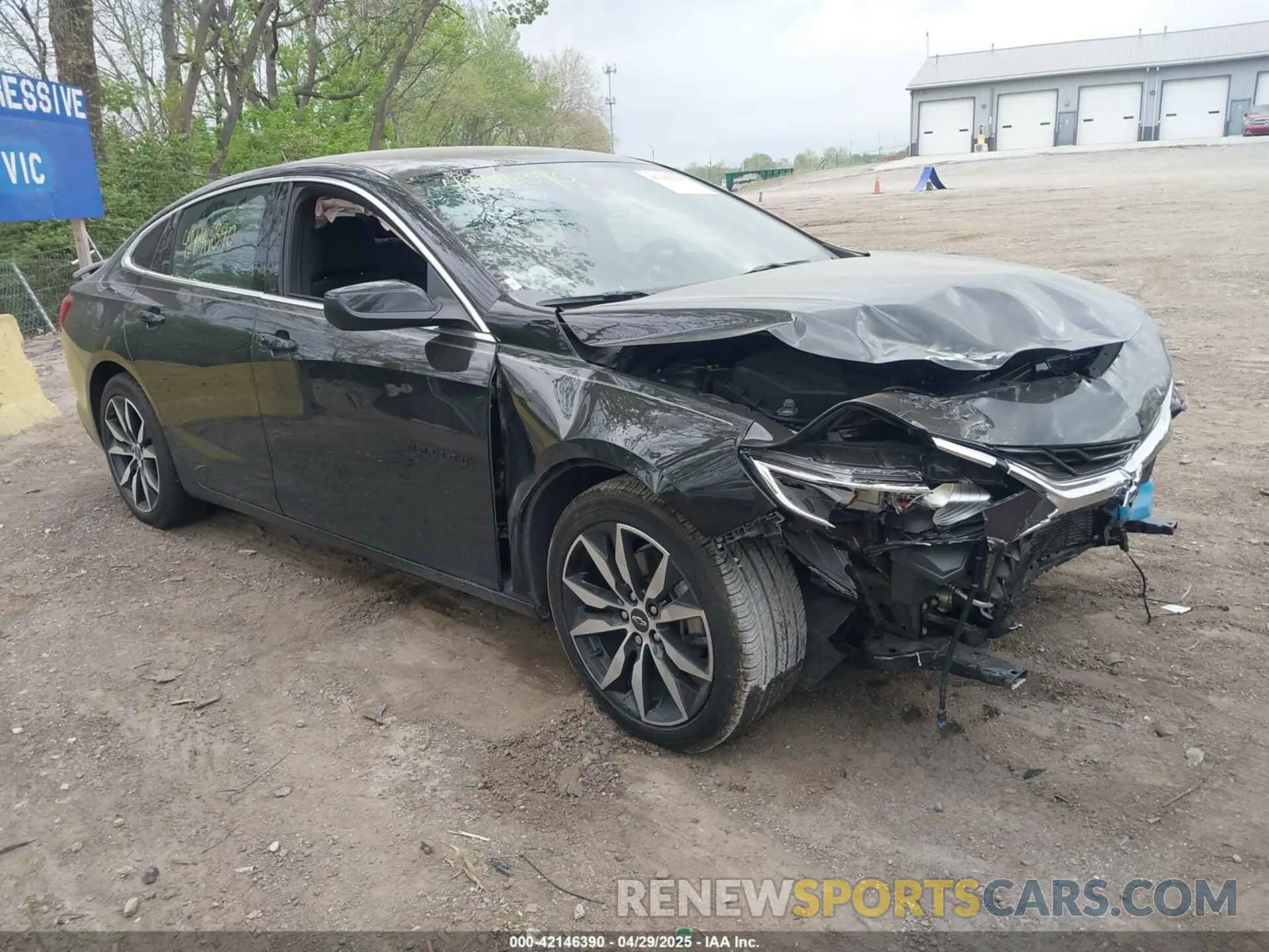 1 fotografías del automóvil dañado 1G1ZG5ST3PF121015 CHEVROLET MALIBU 2023