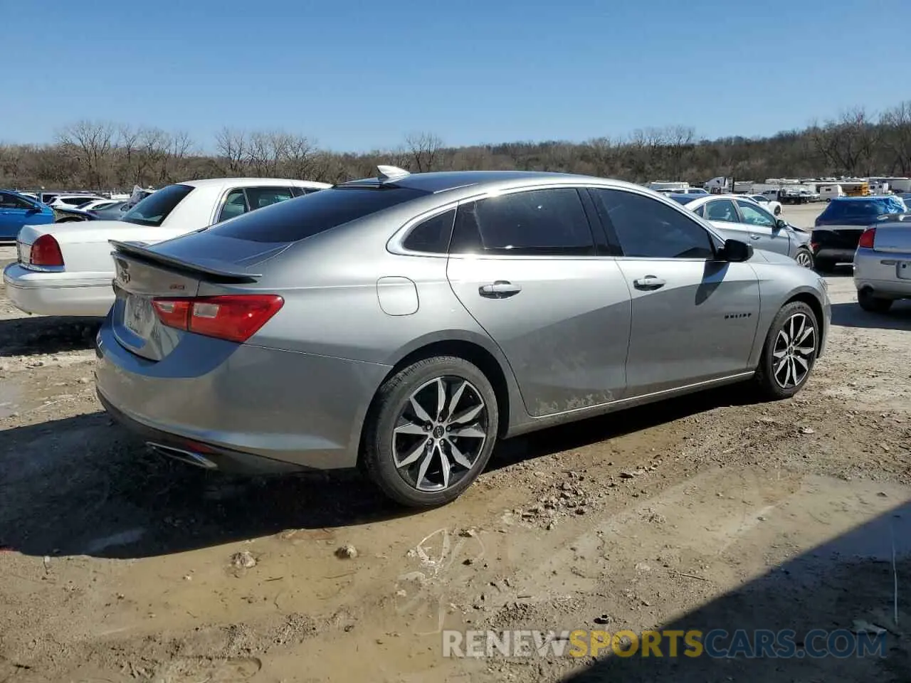 3 fotografías del automóvil dañado 1G1ZG5ST4PF137708 CHEVROLET MALIBU 2023