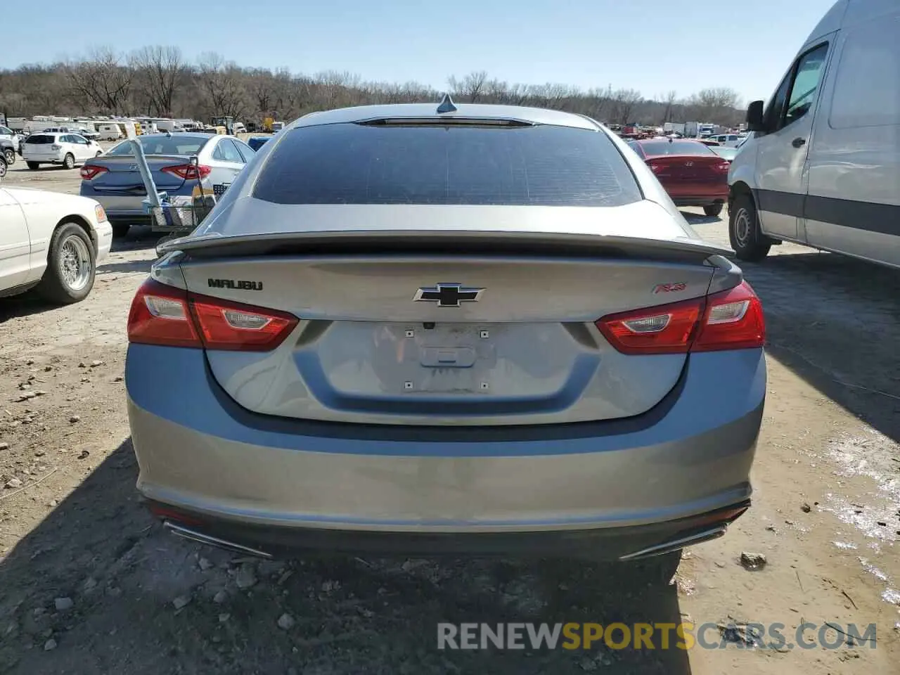 6 fotografías del automóvil dañado 1G1ZG5ST4PF137708 CHEVROLET MALIBU 2023