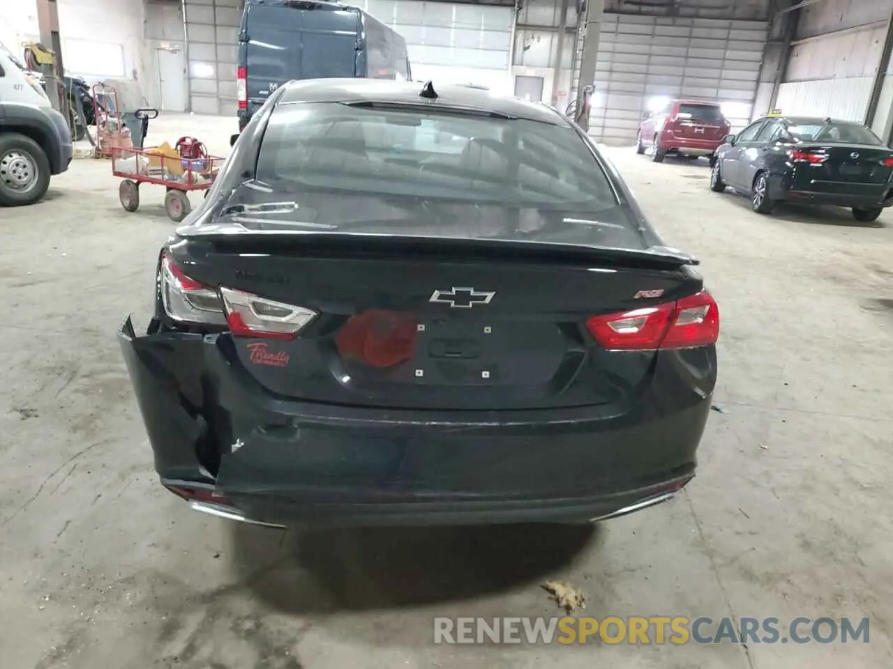 6 fotografías del automóvil dañado 1G1ZG5ST4PF175228 CHEVROLET MALIBU 2023