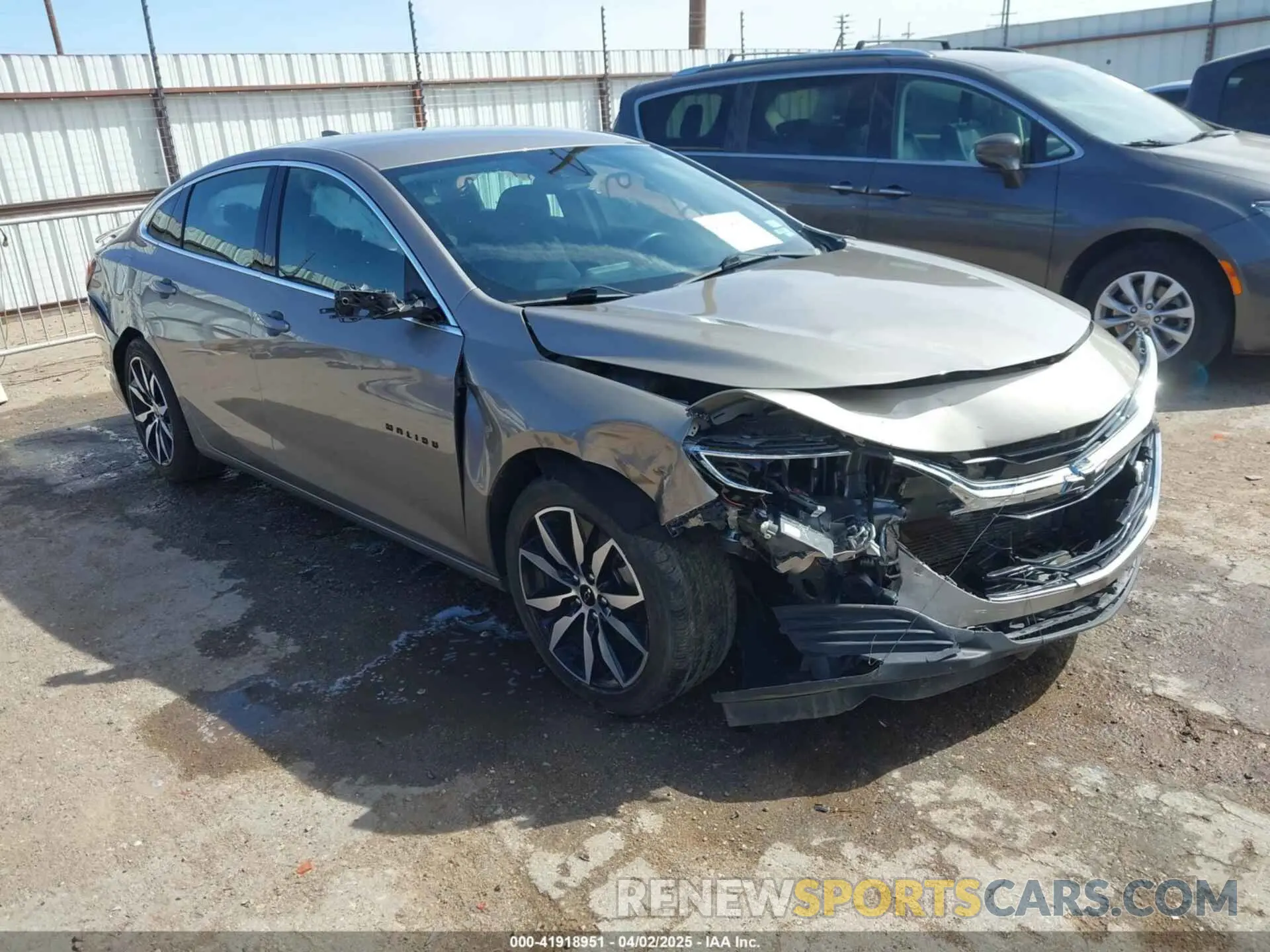 1 fotografías del automóvil dañado 1G1ZG5ST6PF118111 CHEVROLET MALIBU 2023